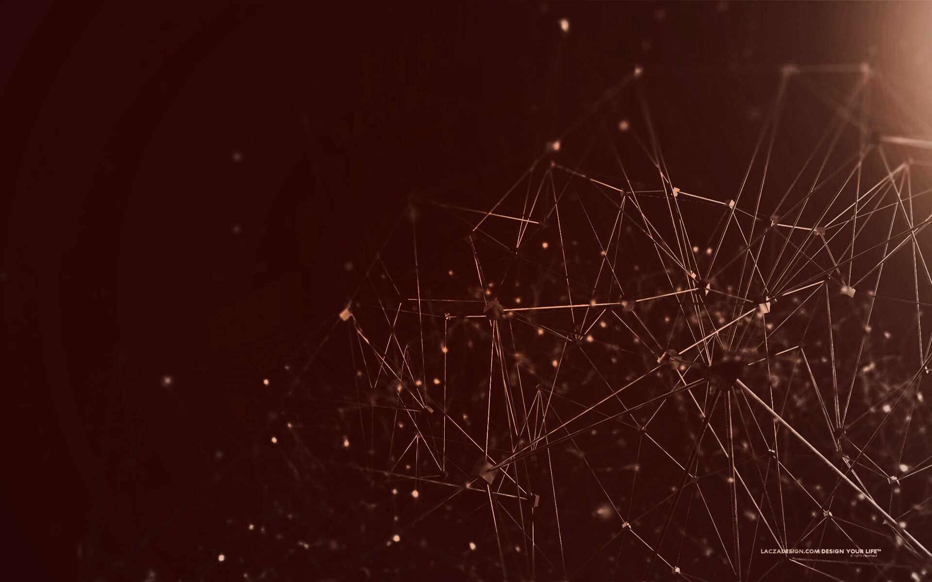 Технологичная паутина обои