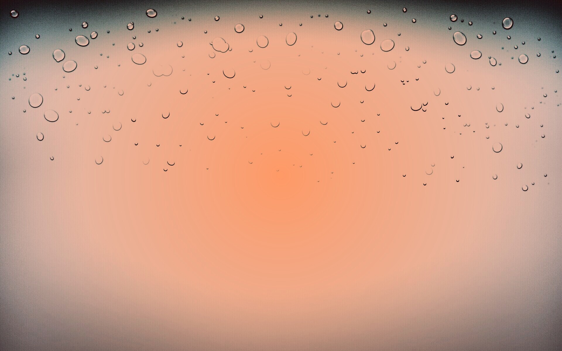 Капли воды на стекле обои