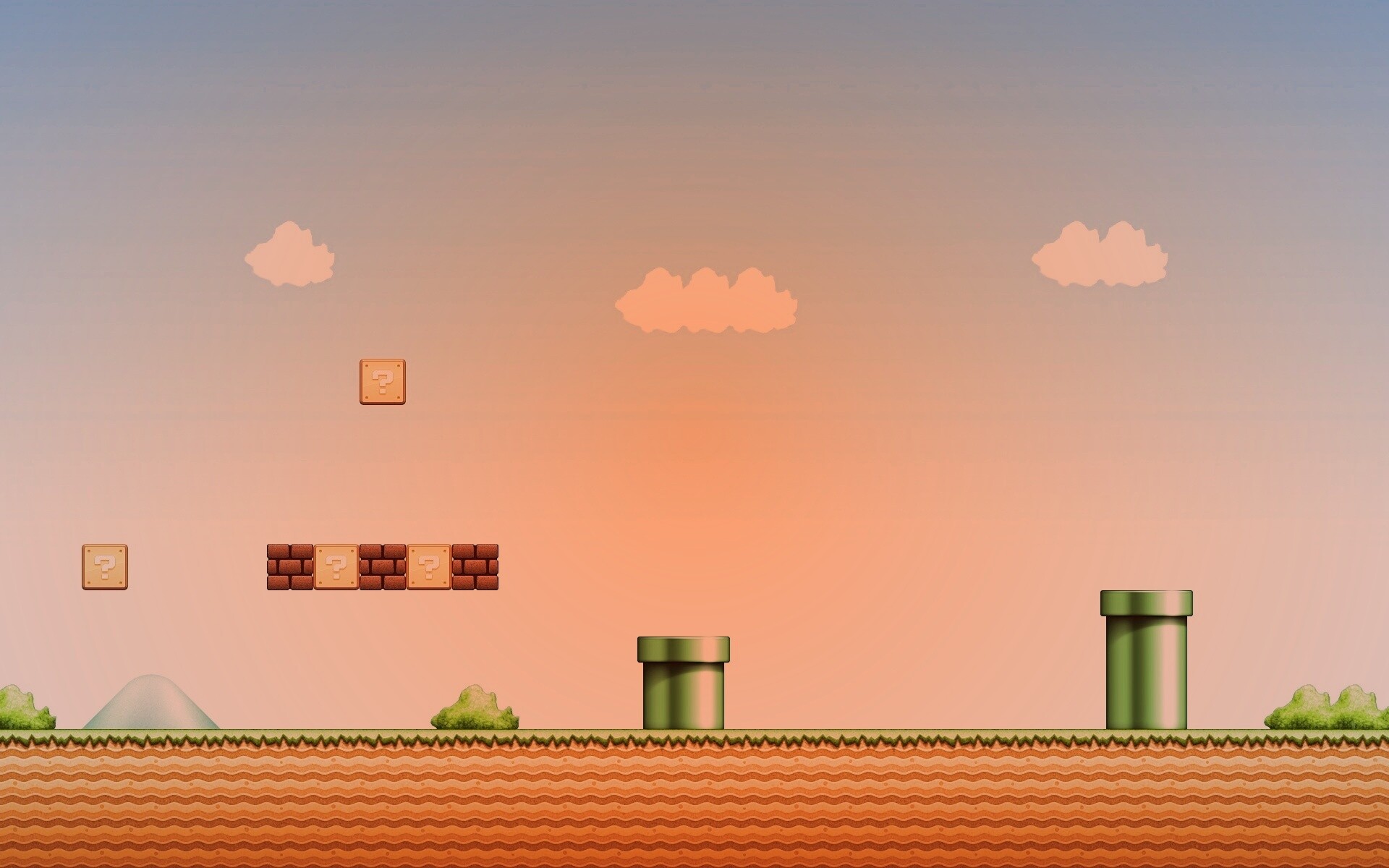 Мир супермарио обои