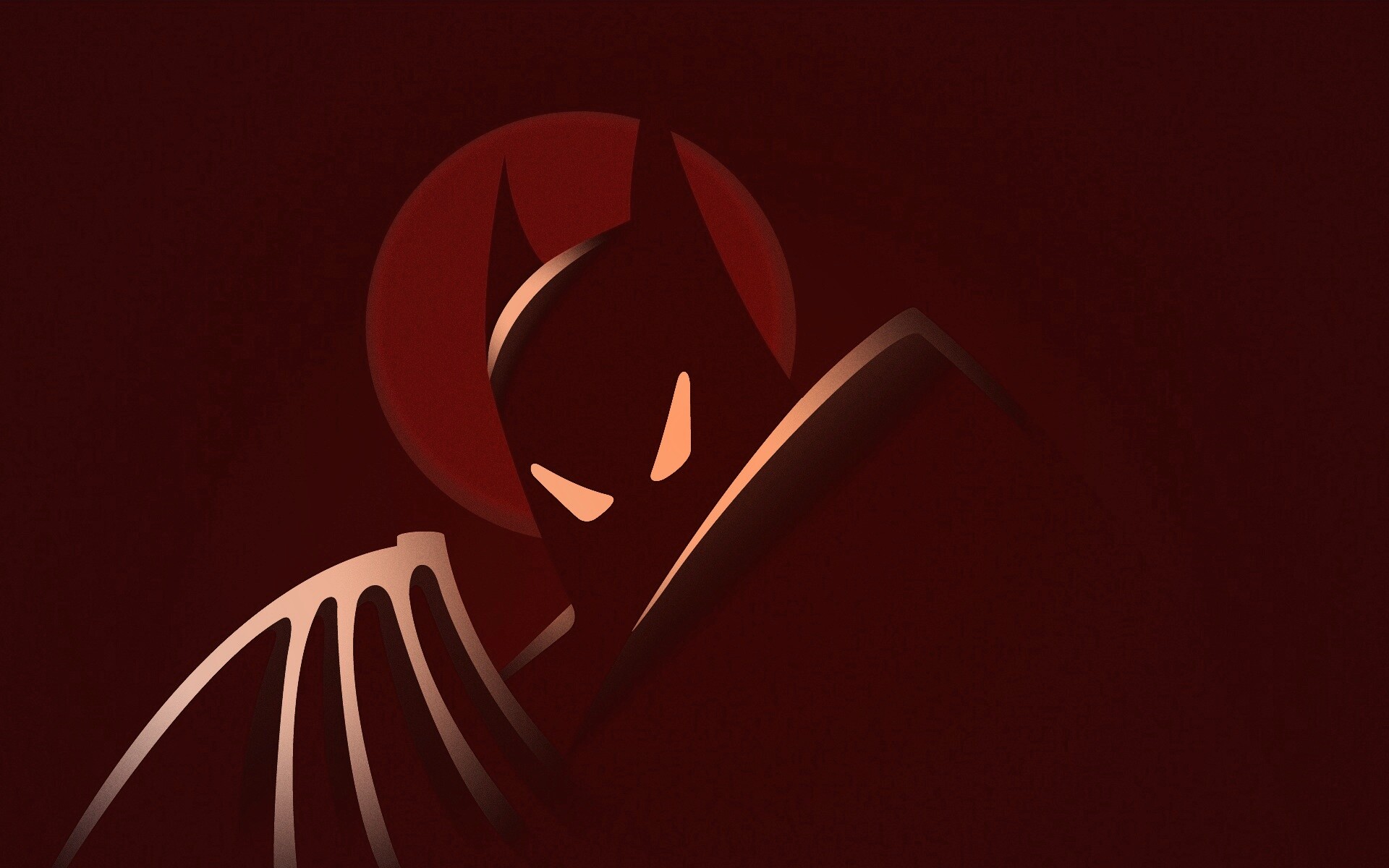 Заставка мультфильма о Бэтмене обои