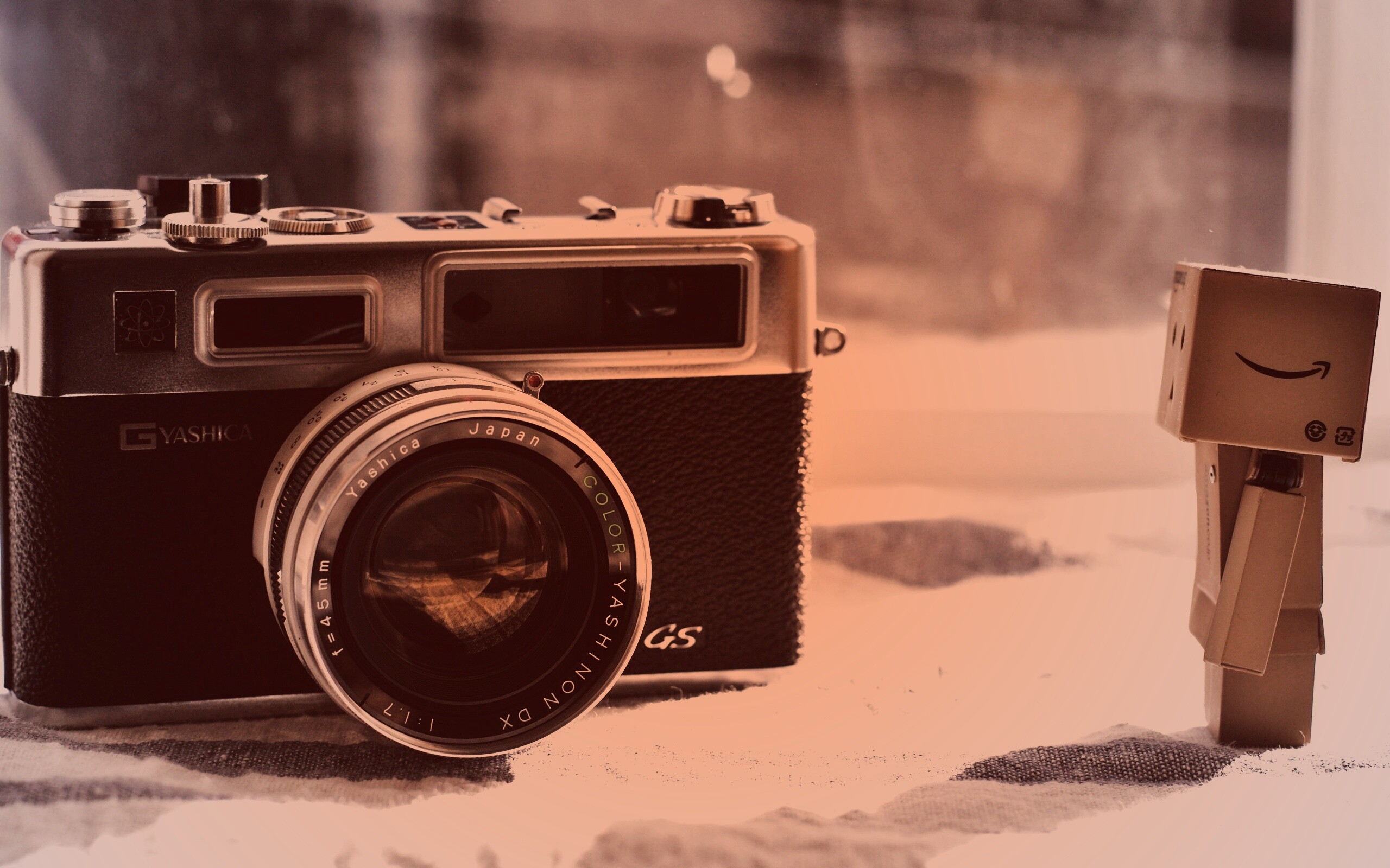 Данбо и ретро фотик обои