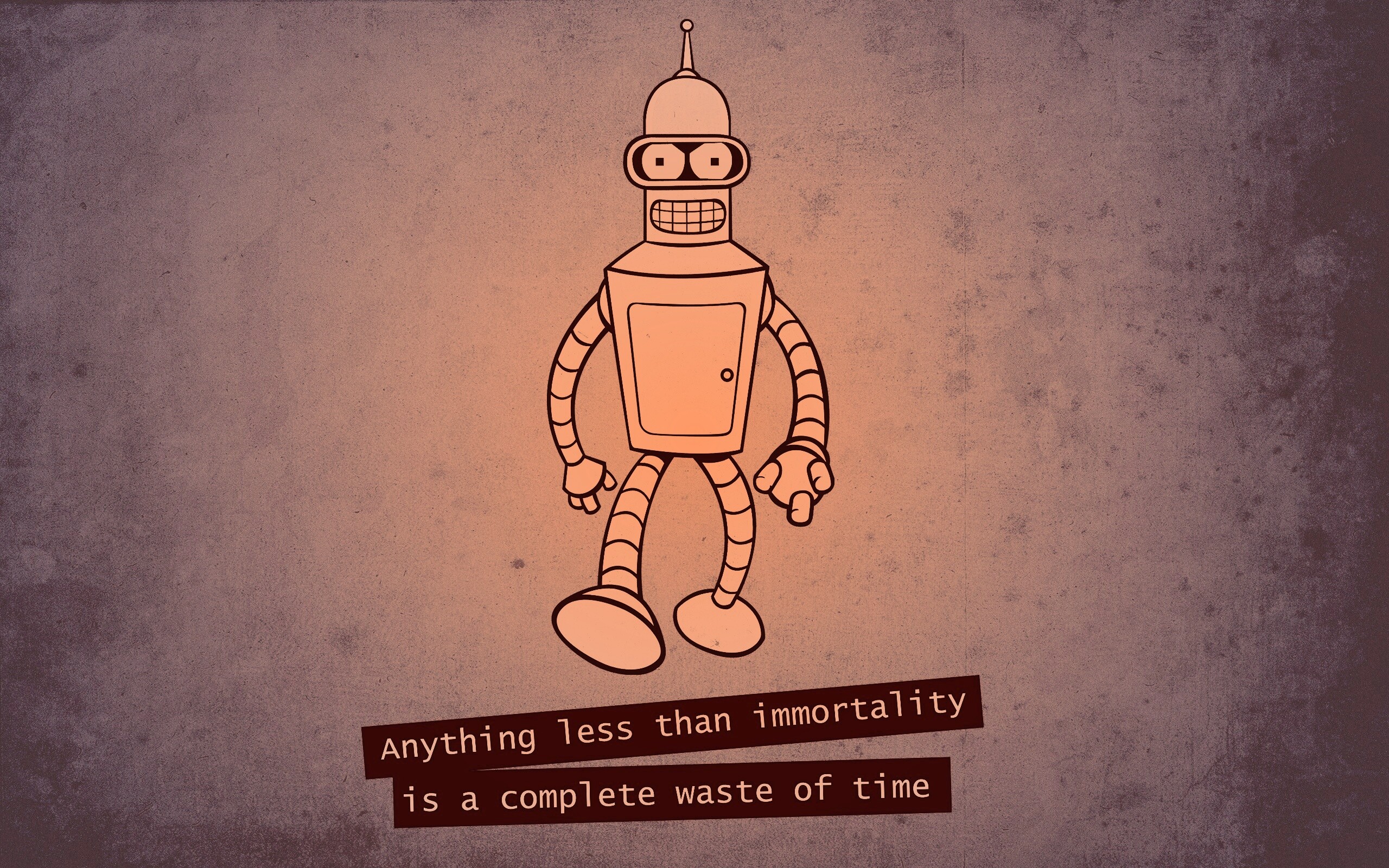 Бендер о смысле жизни обои