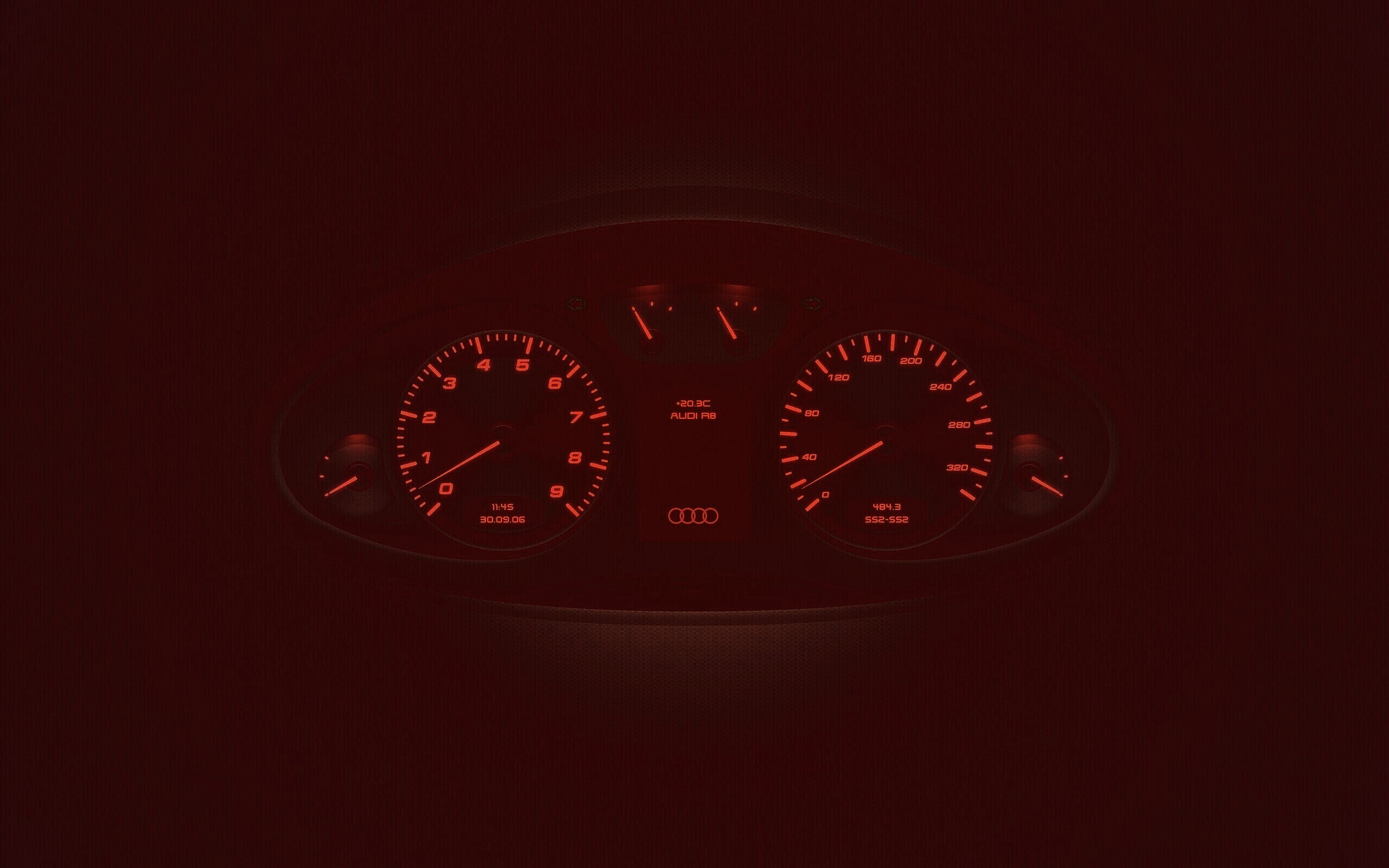 Приборная панель Audi обои