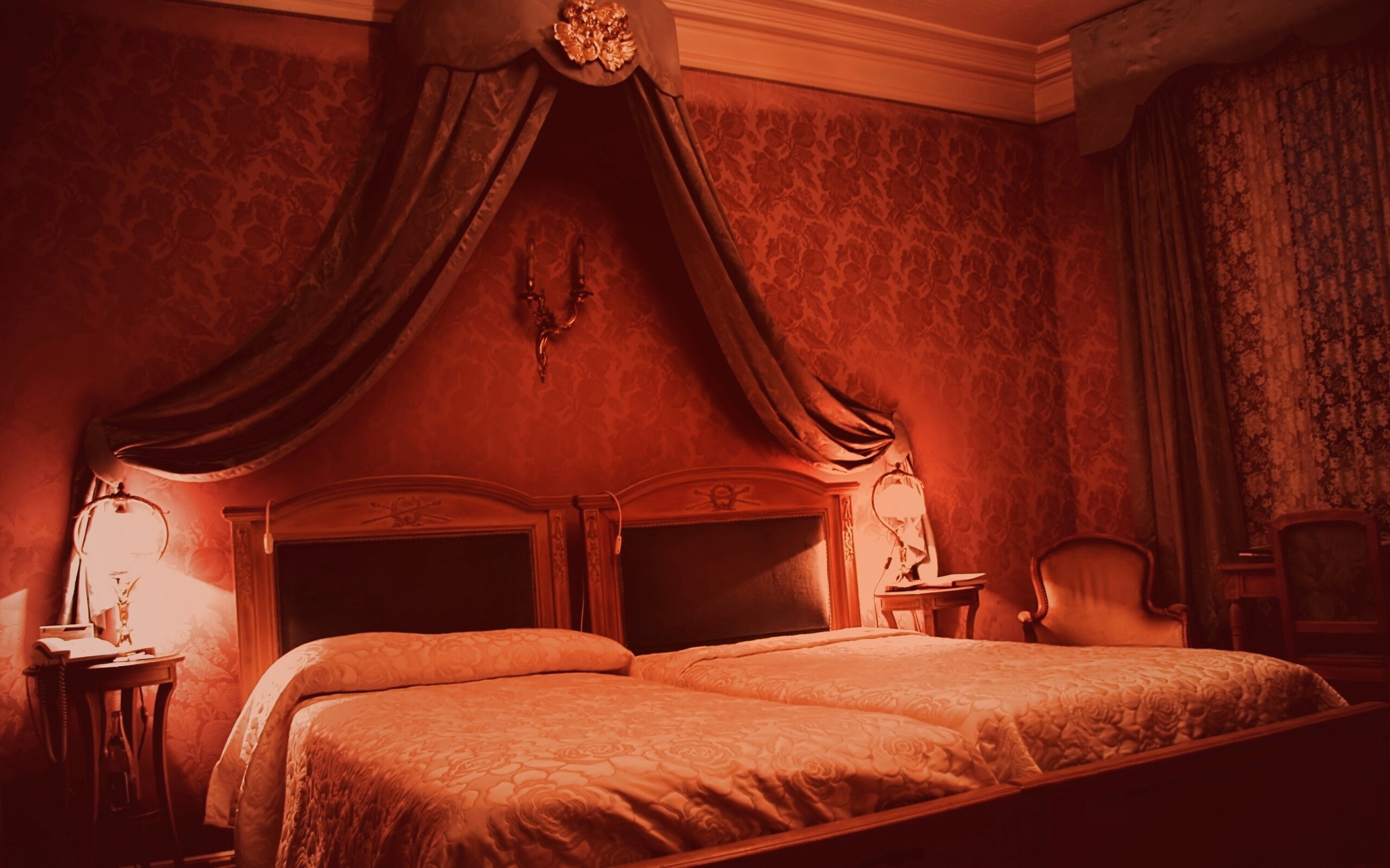 Спальня обои