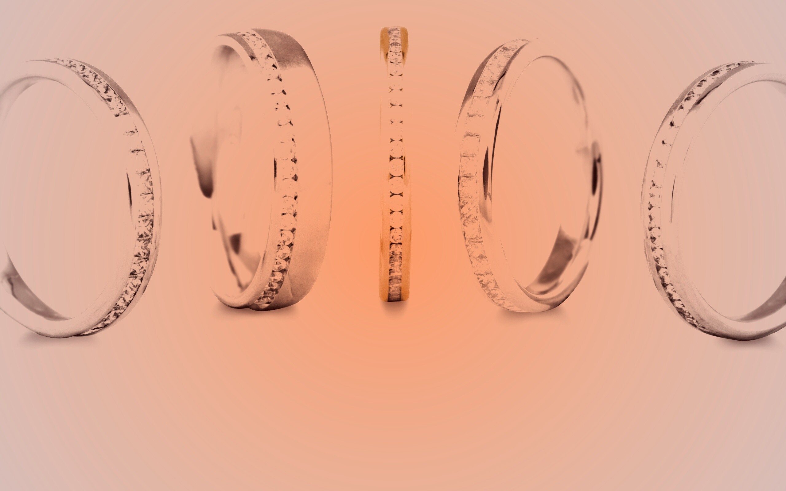 Кольца обои