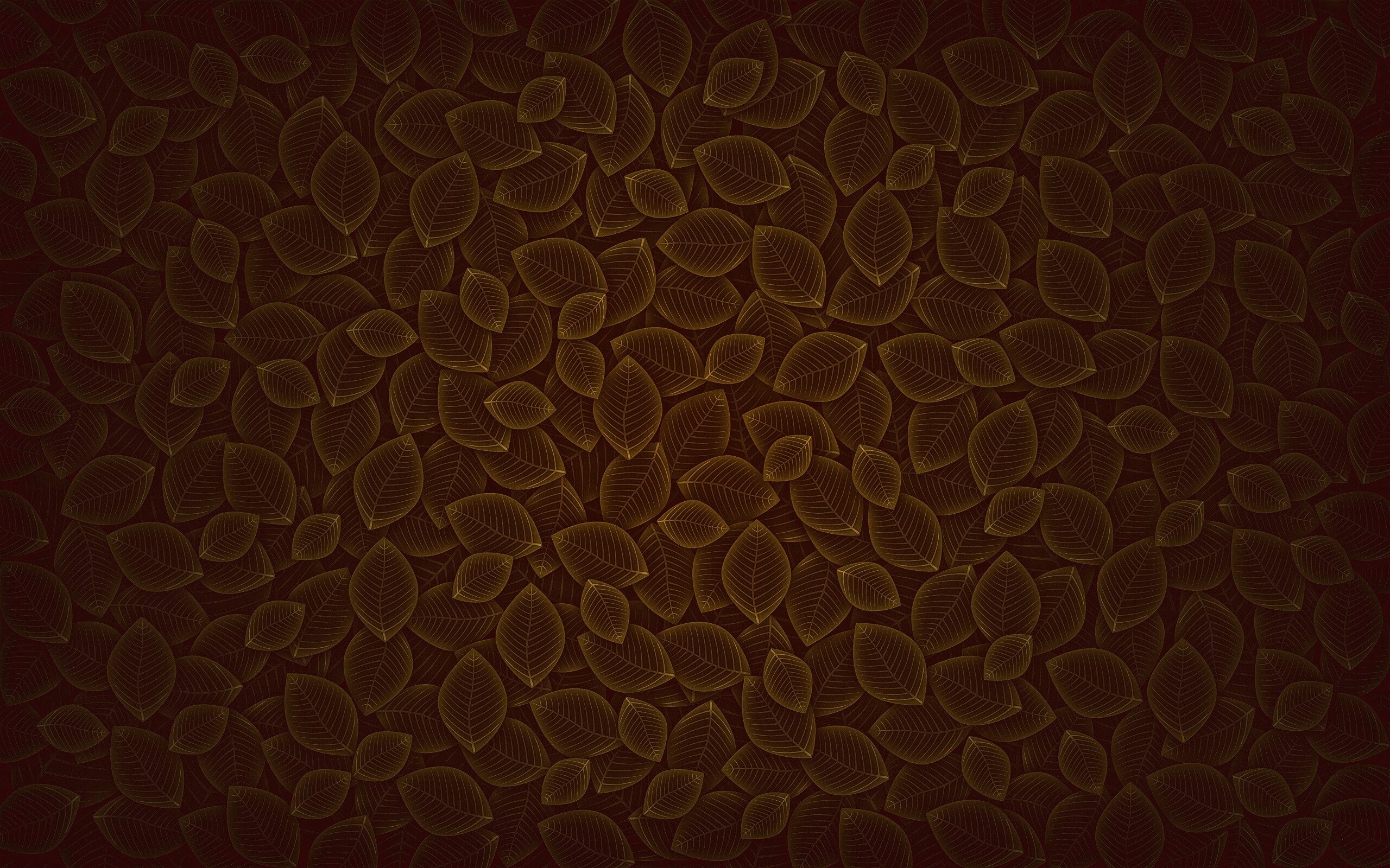 Векторные зеленые листья обои