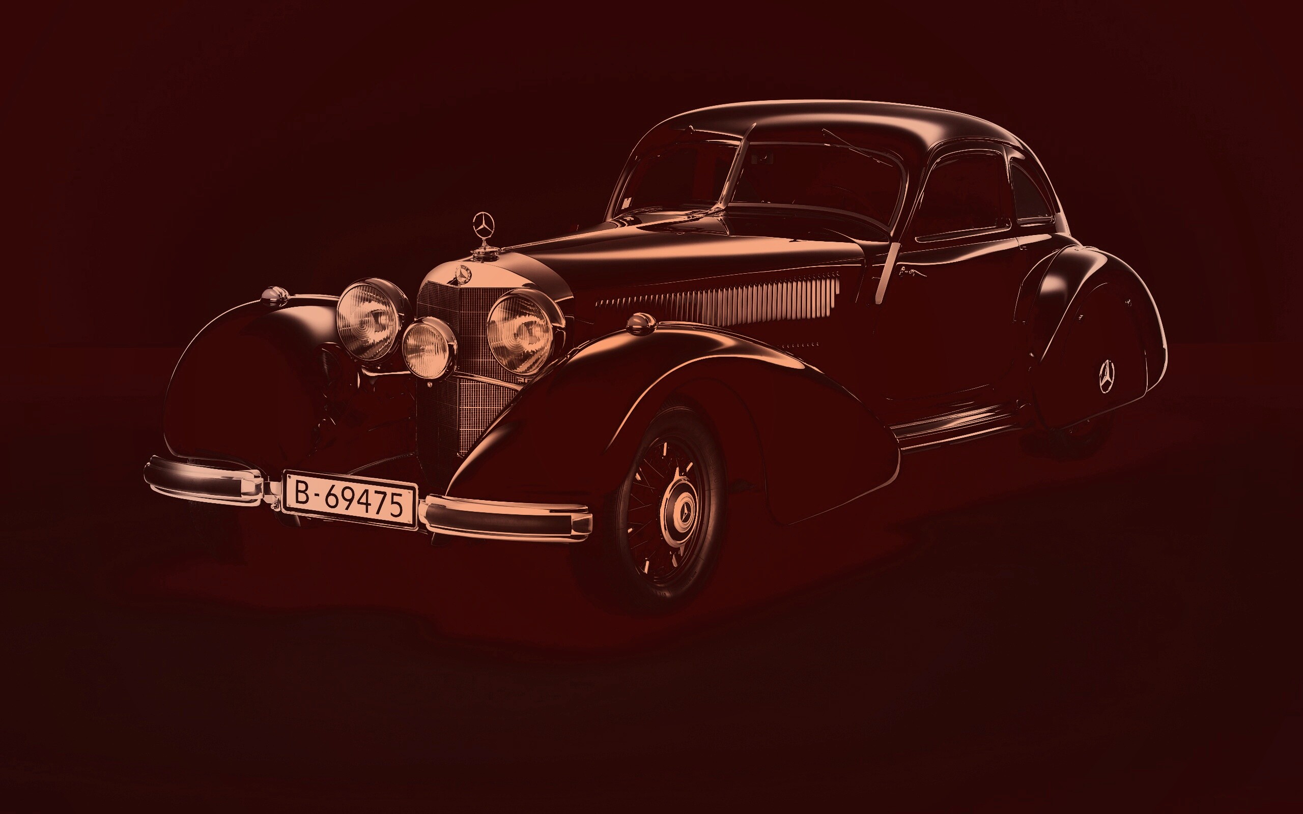 Mercedes benz 540k authobankurier 02 обои