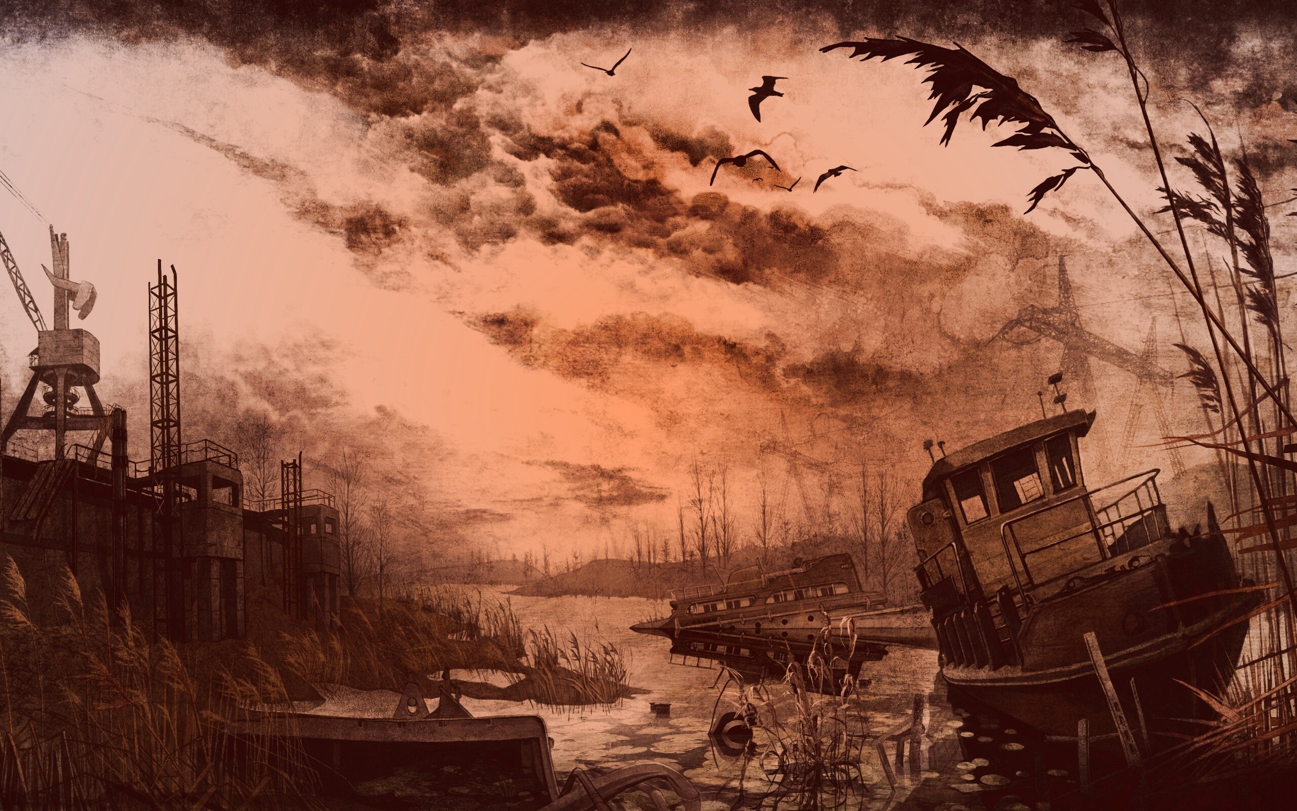 Вселенная сталкера обои