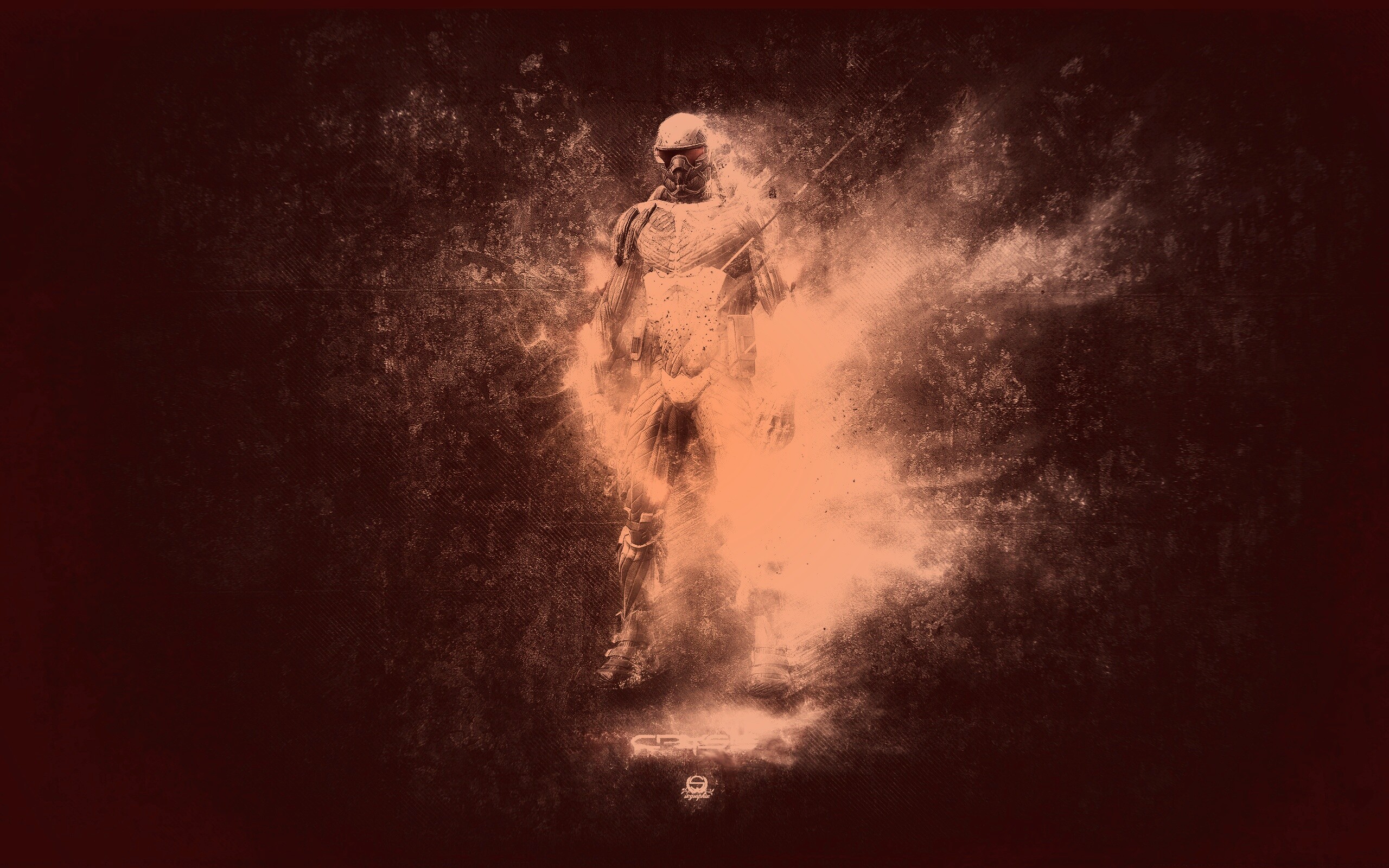 Нанокостюм из Crysis обои