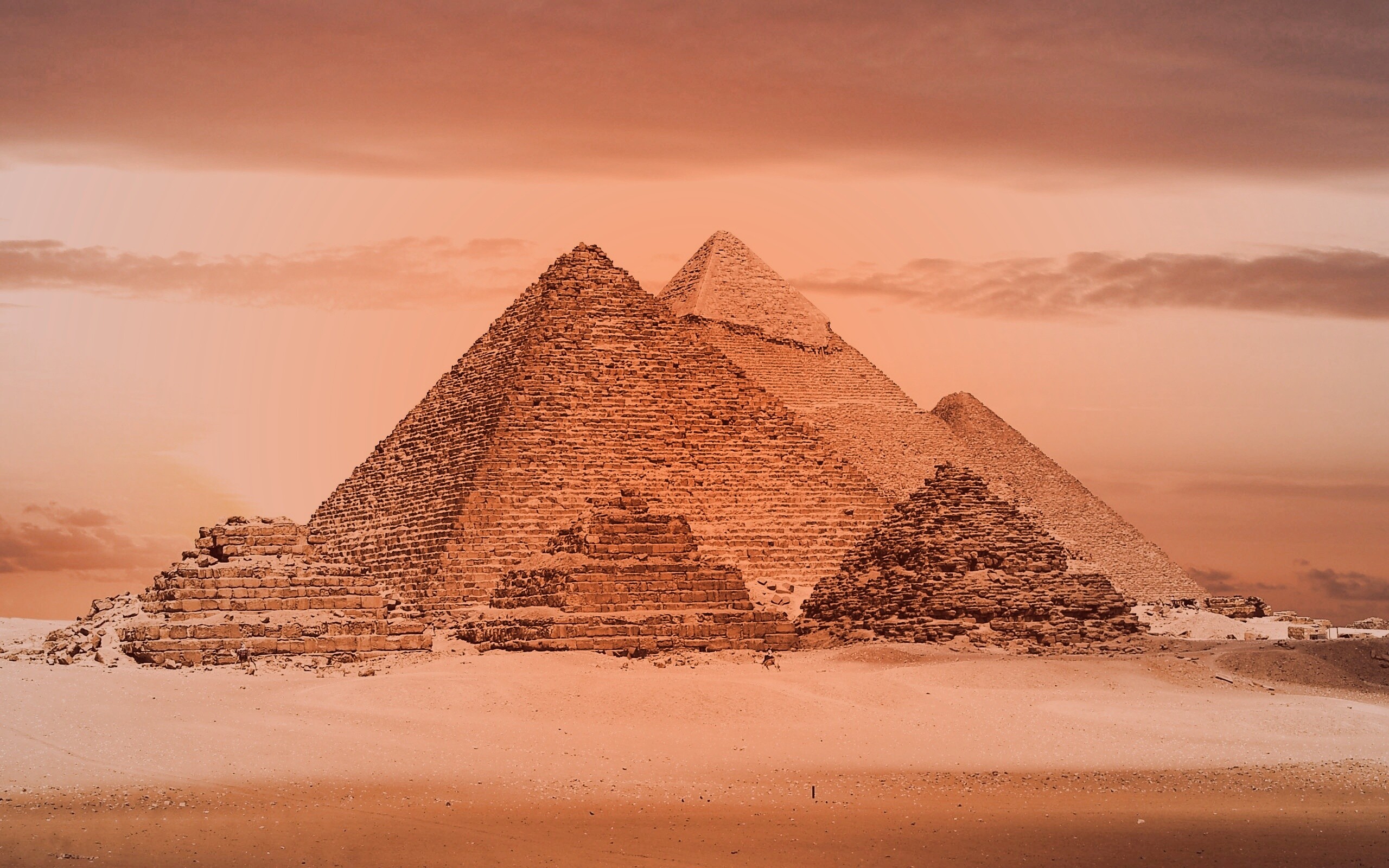 Великие пирамиды в Гизе обои