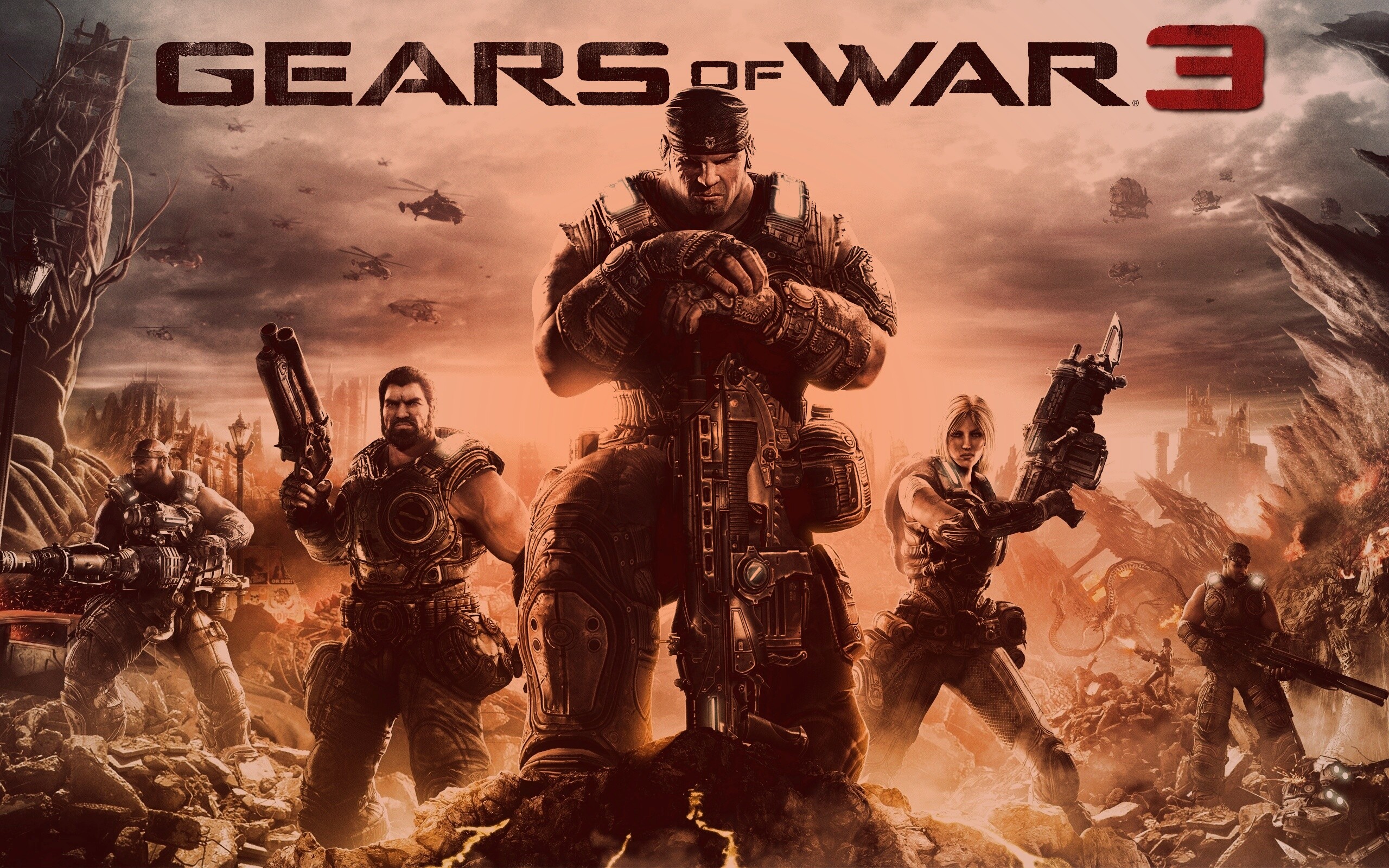Gears of War 3 обои