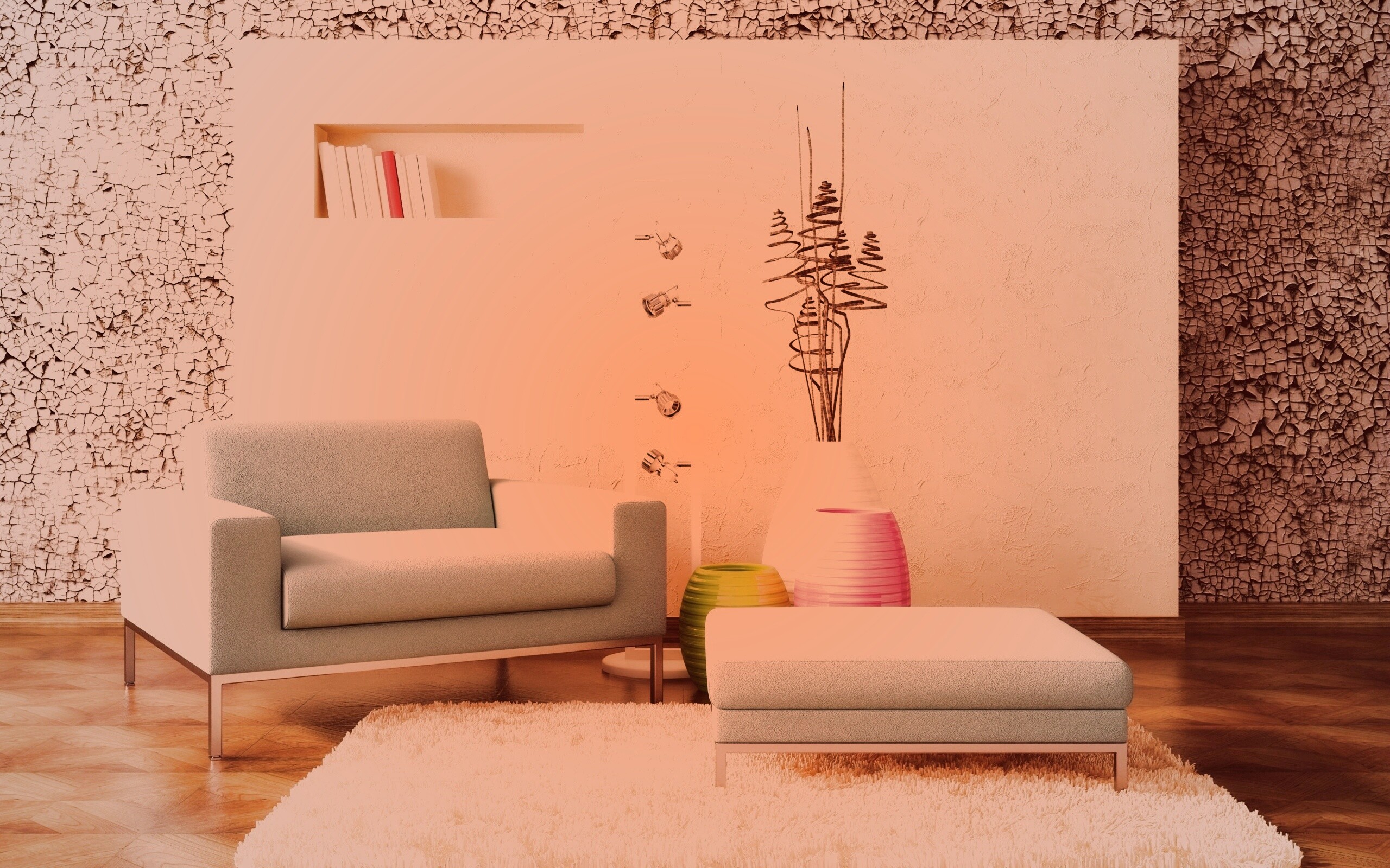 Стильный декор обои