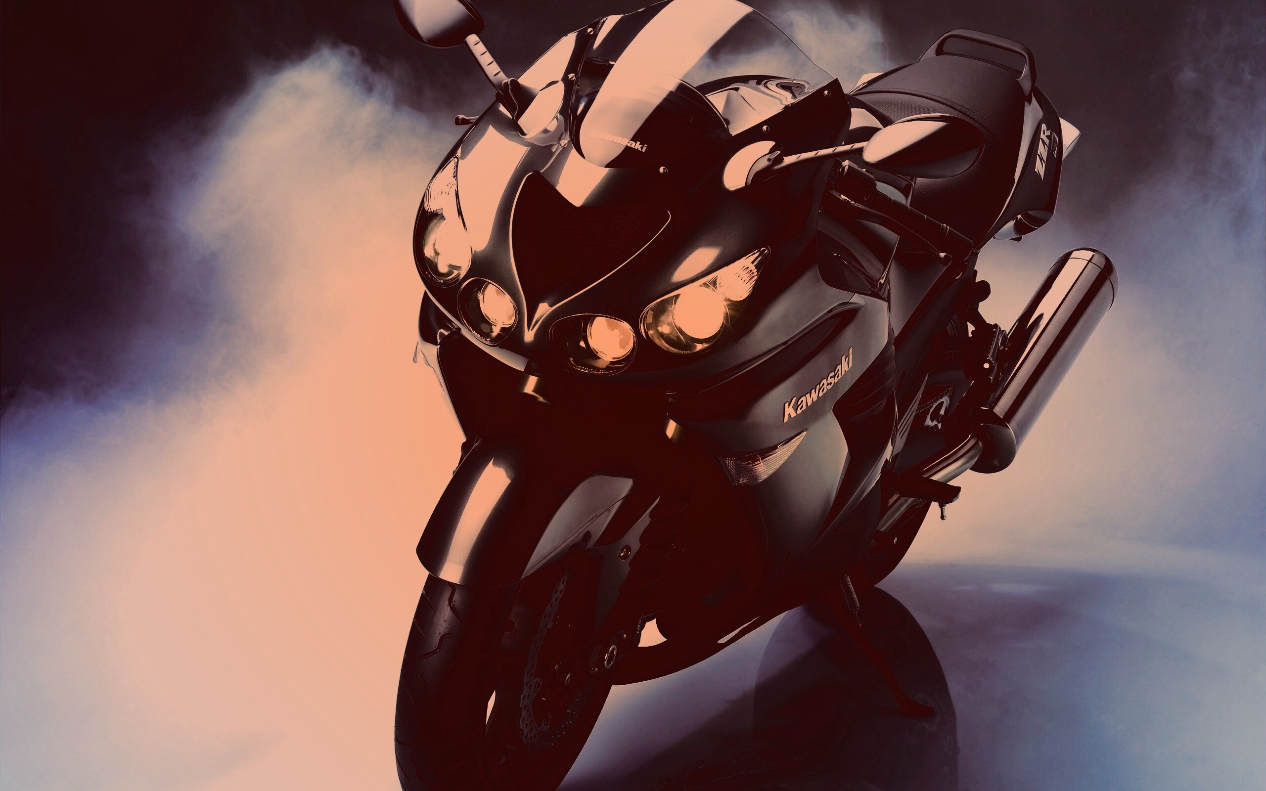 Мотоцикл Кавасаки ZX14 обои