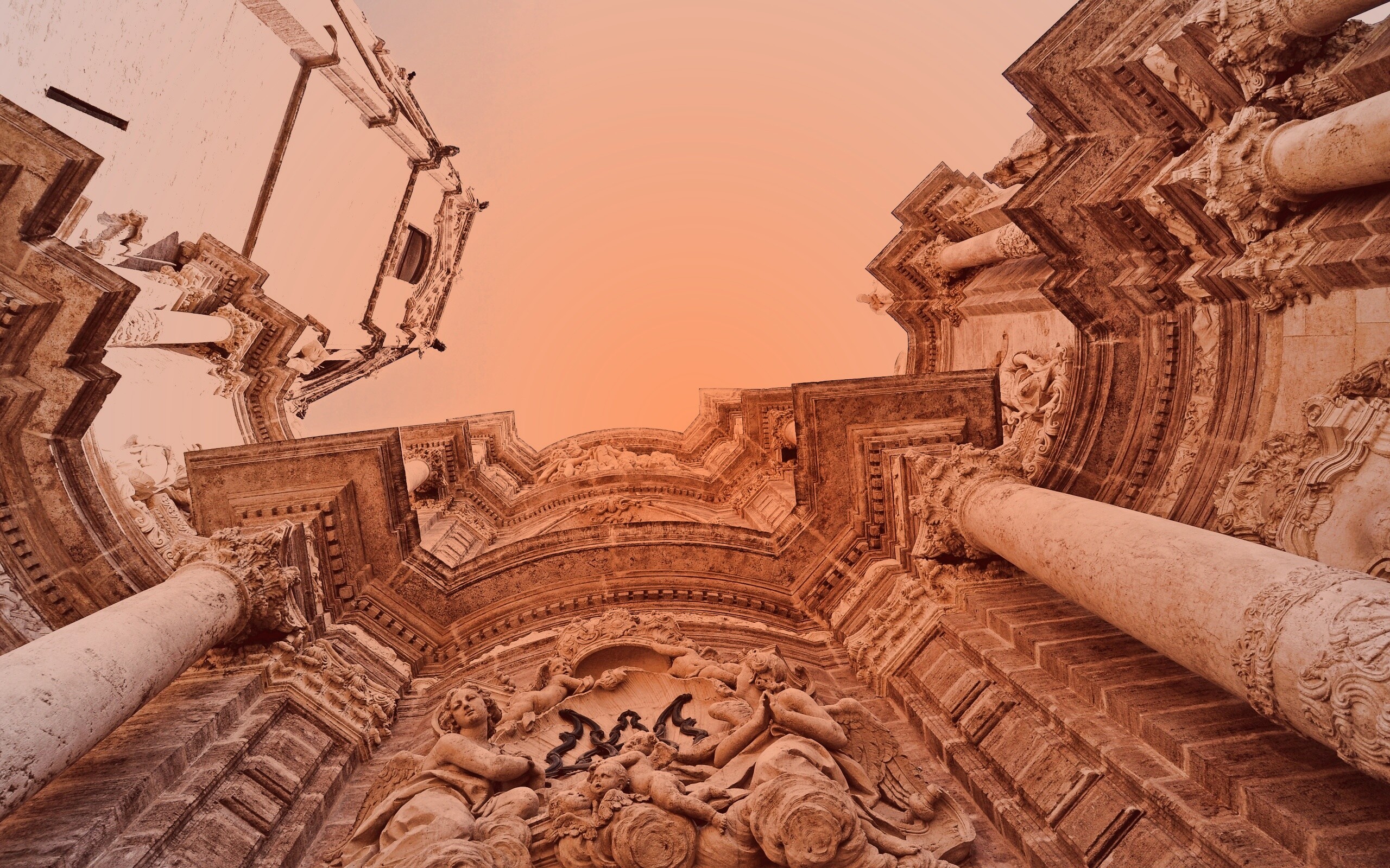 Памятник античного искусства обои