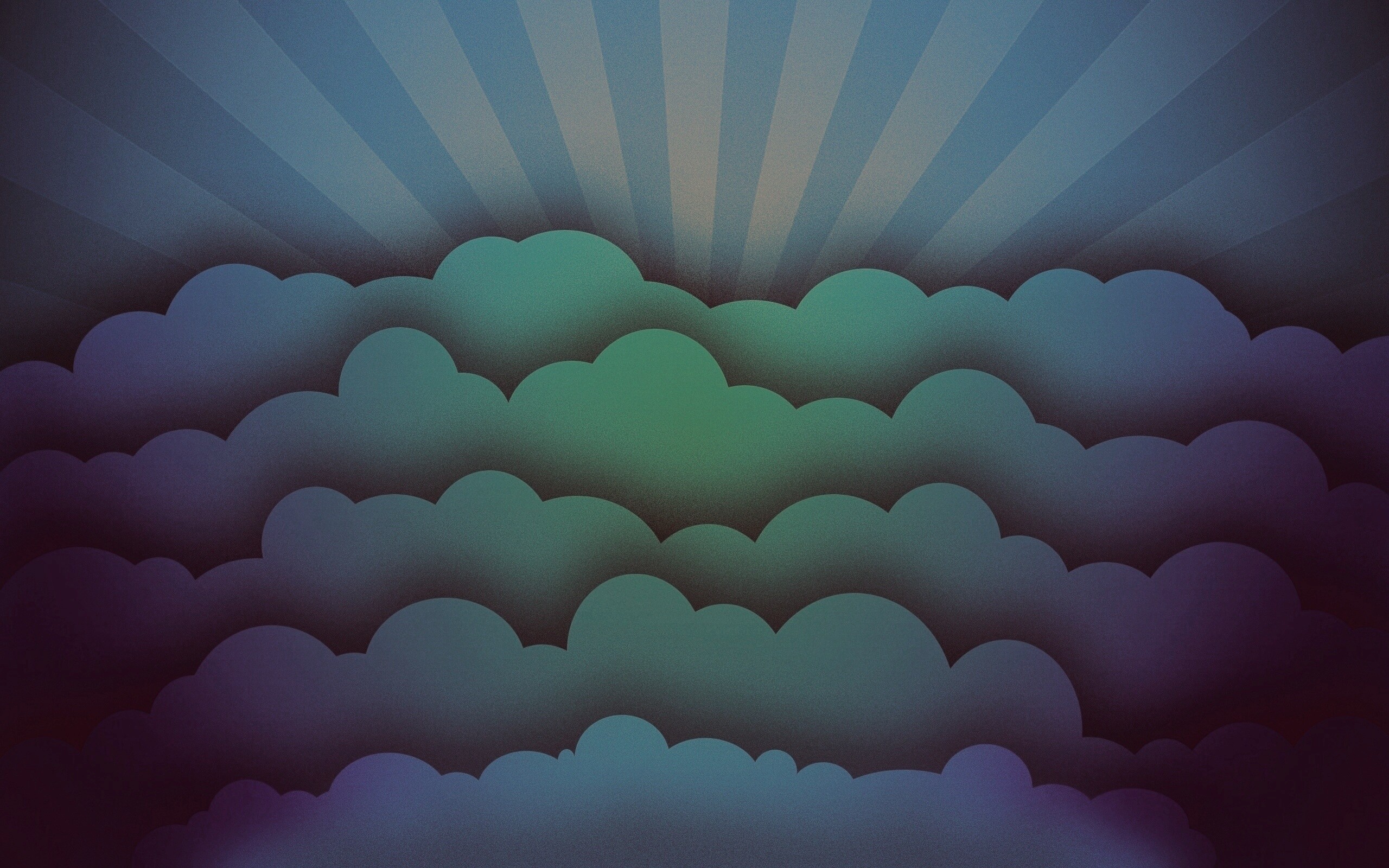 Векторное небо обои