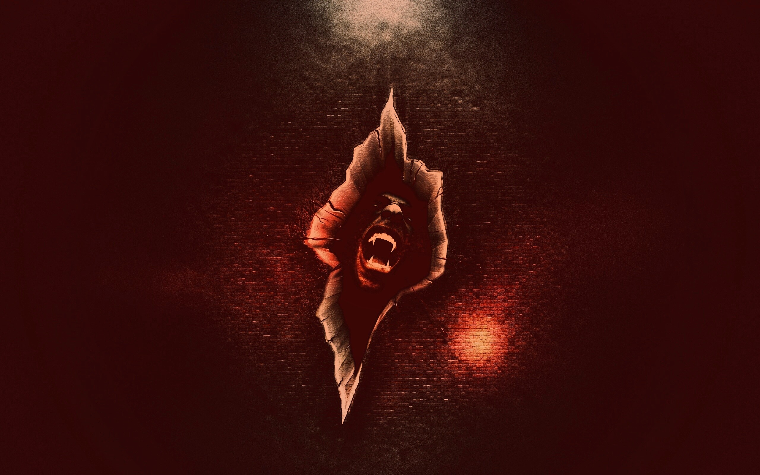 Монстр из ращелины обои