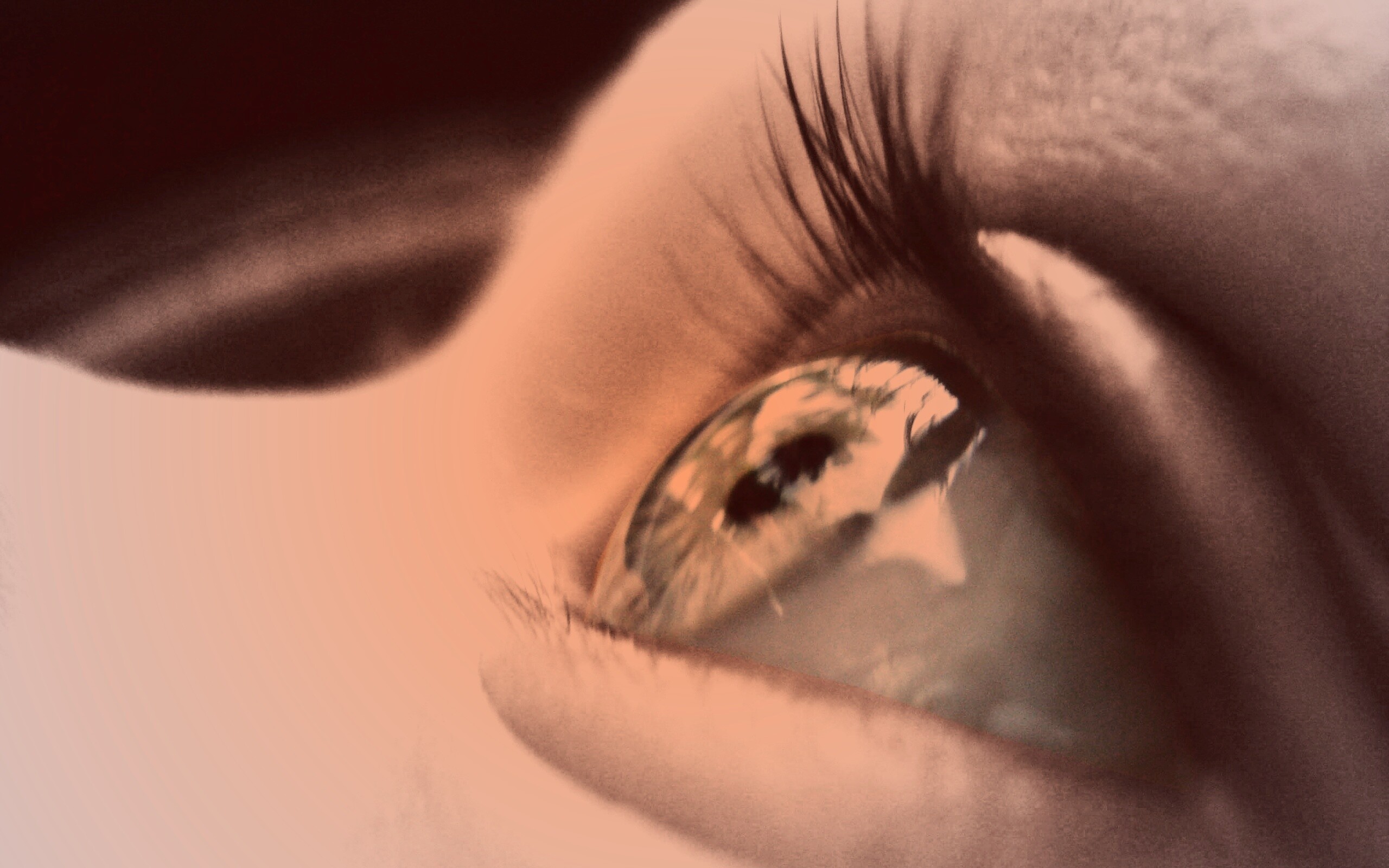 Ясный взгляд младенца обои