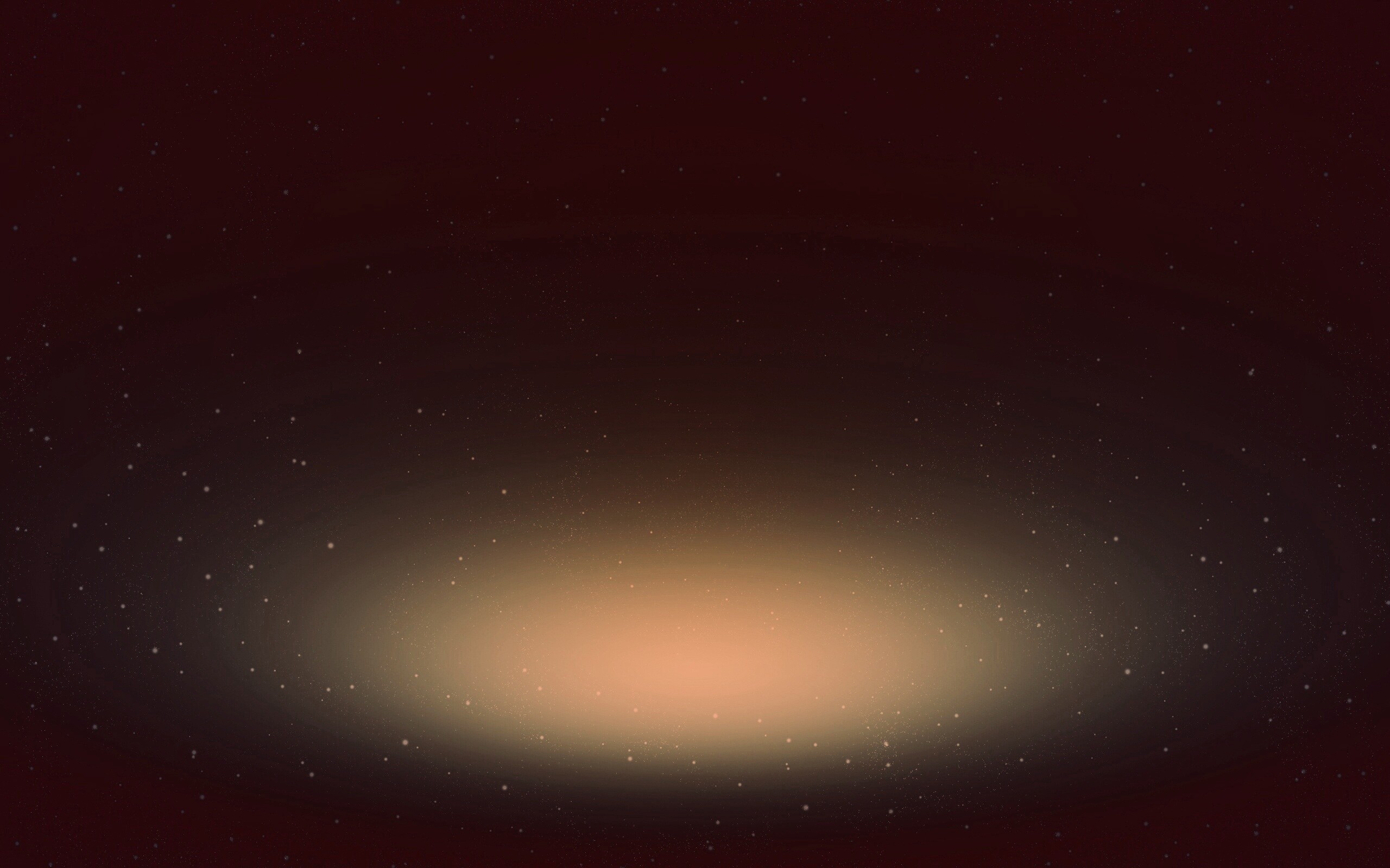 Свечение в ночном небе обои