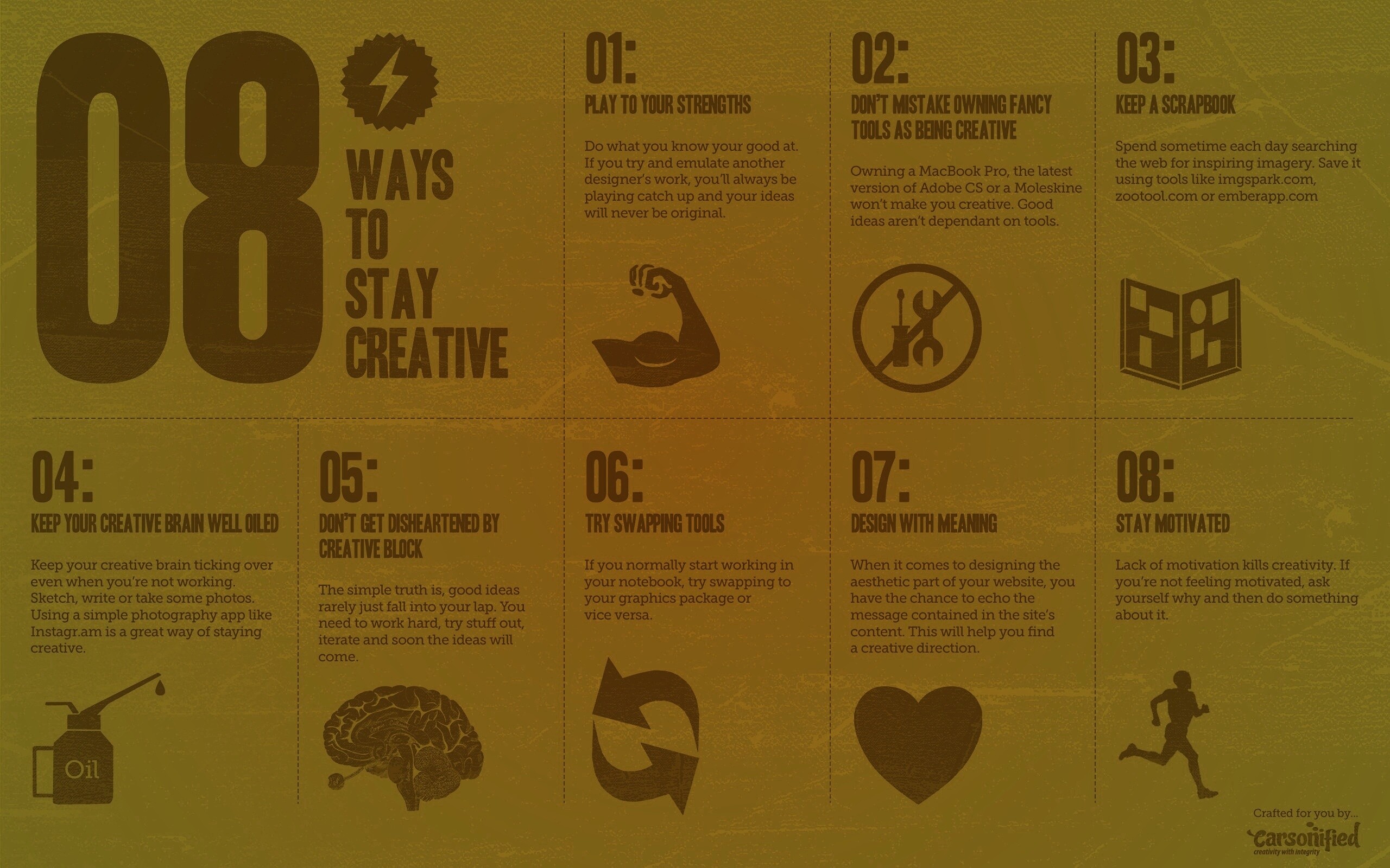 8 способов оставаться креативным обои