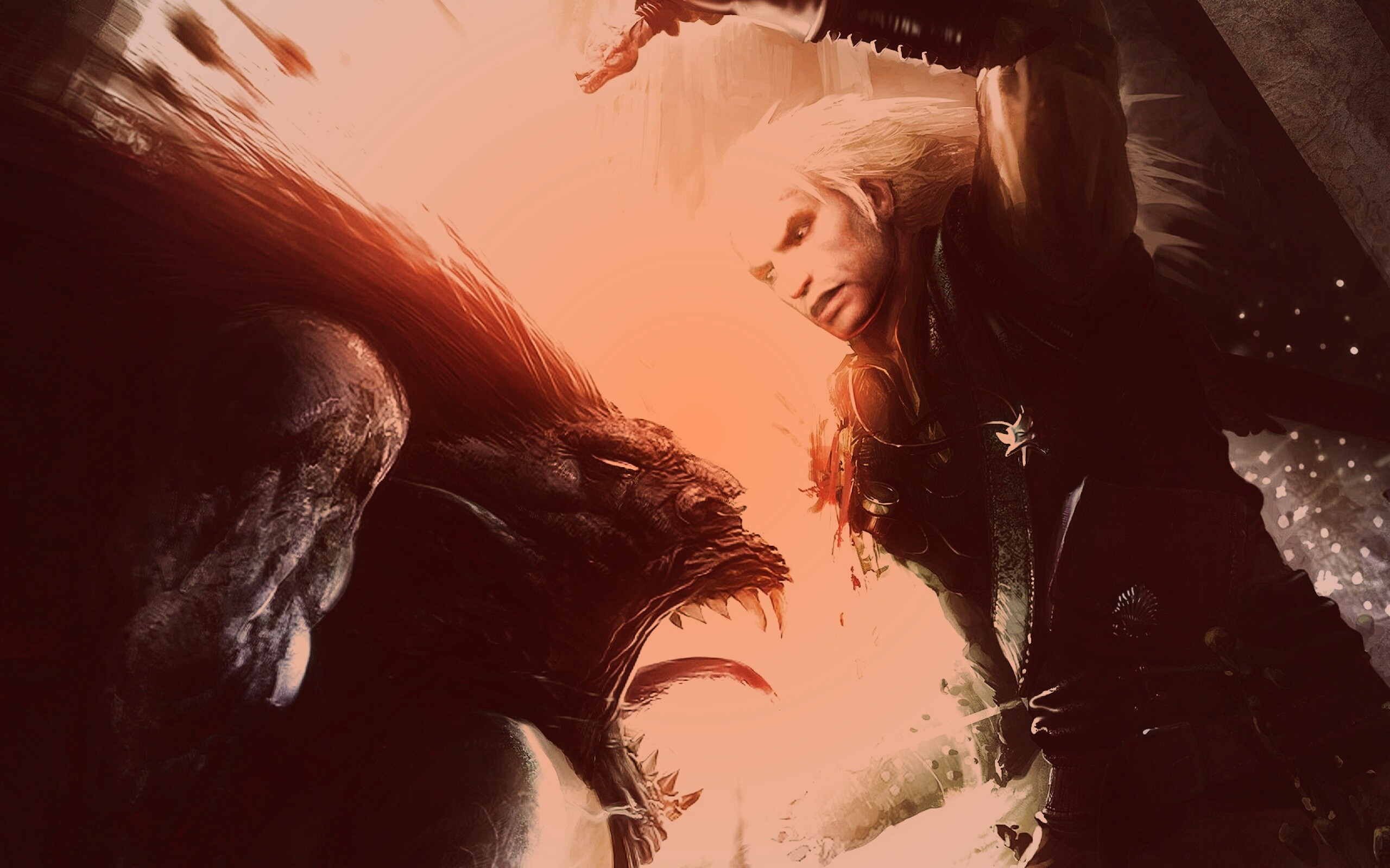 Эпизод из Ведьмака обои