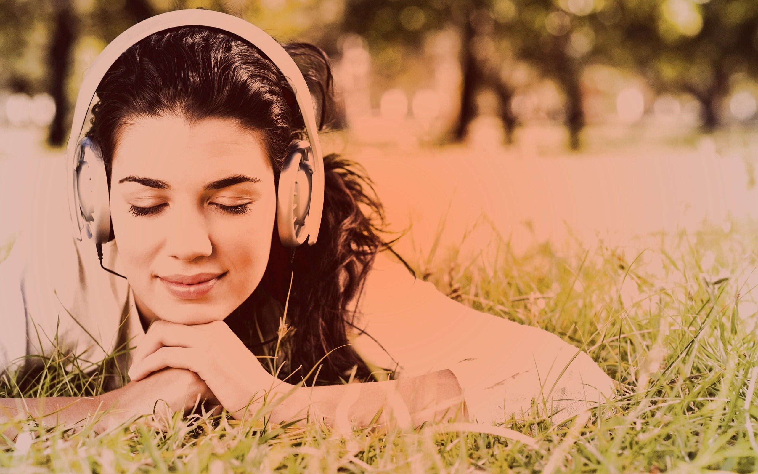 Наслаждение музыкой обои