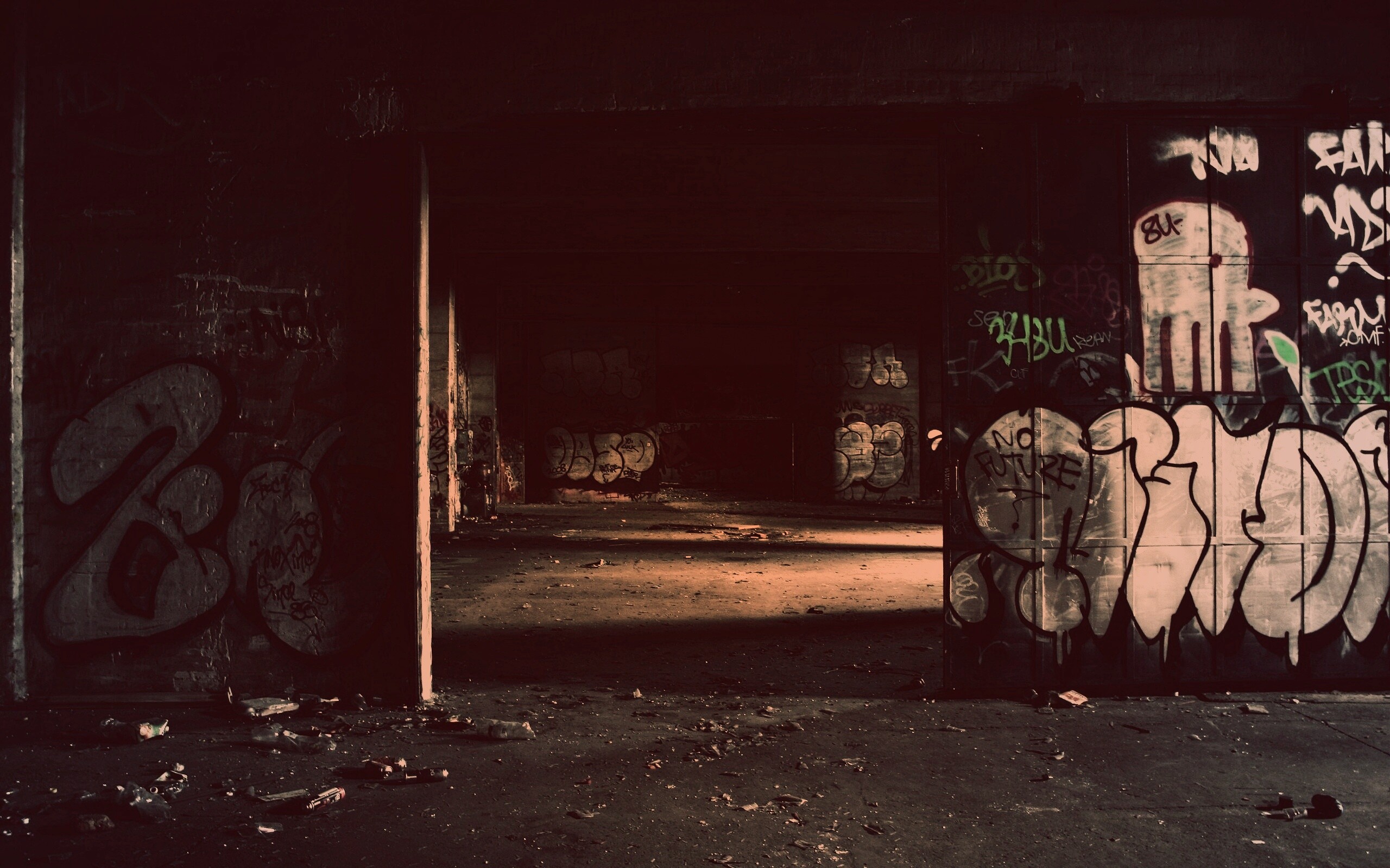 Заброшенное здание обои