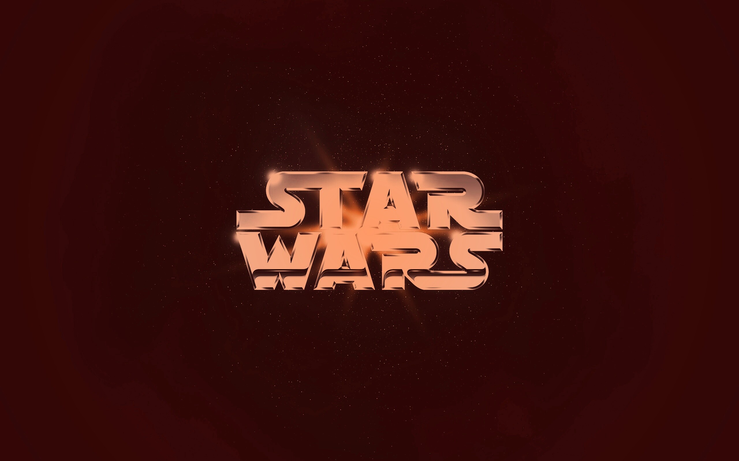 Серебряный логотип звездных войн обои