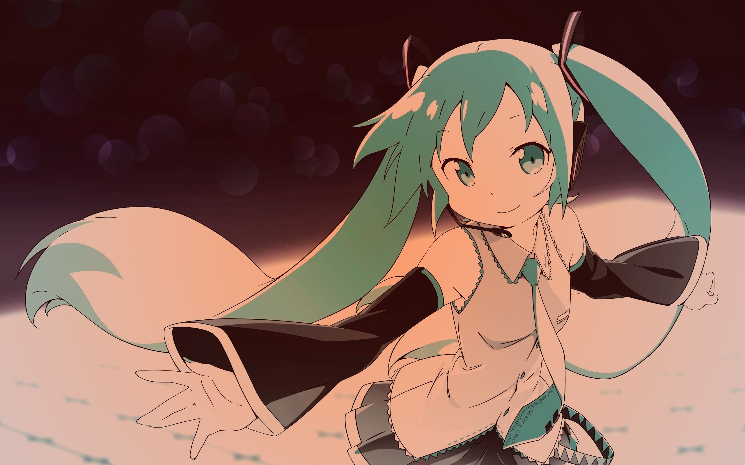 Манга с Хатсуне Мику обои