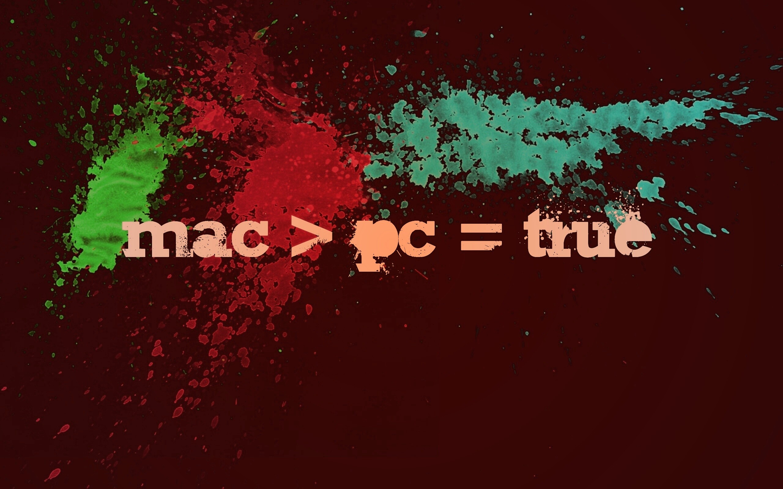 Mac лучше Pc обои