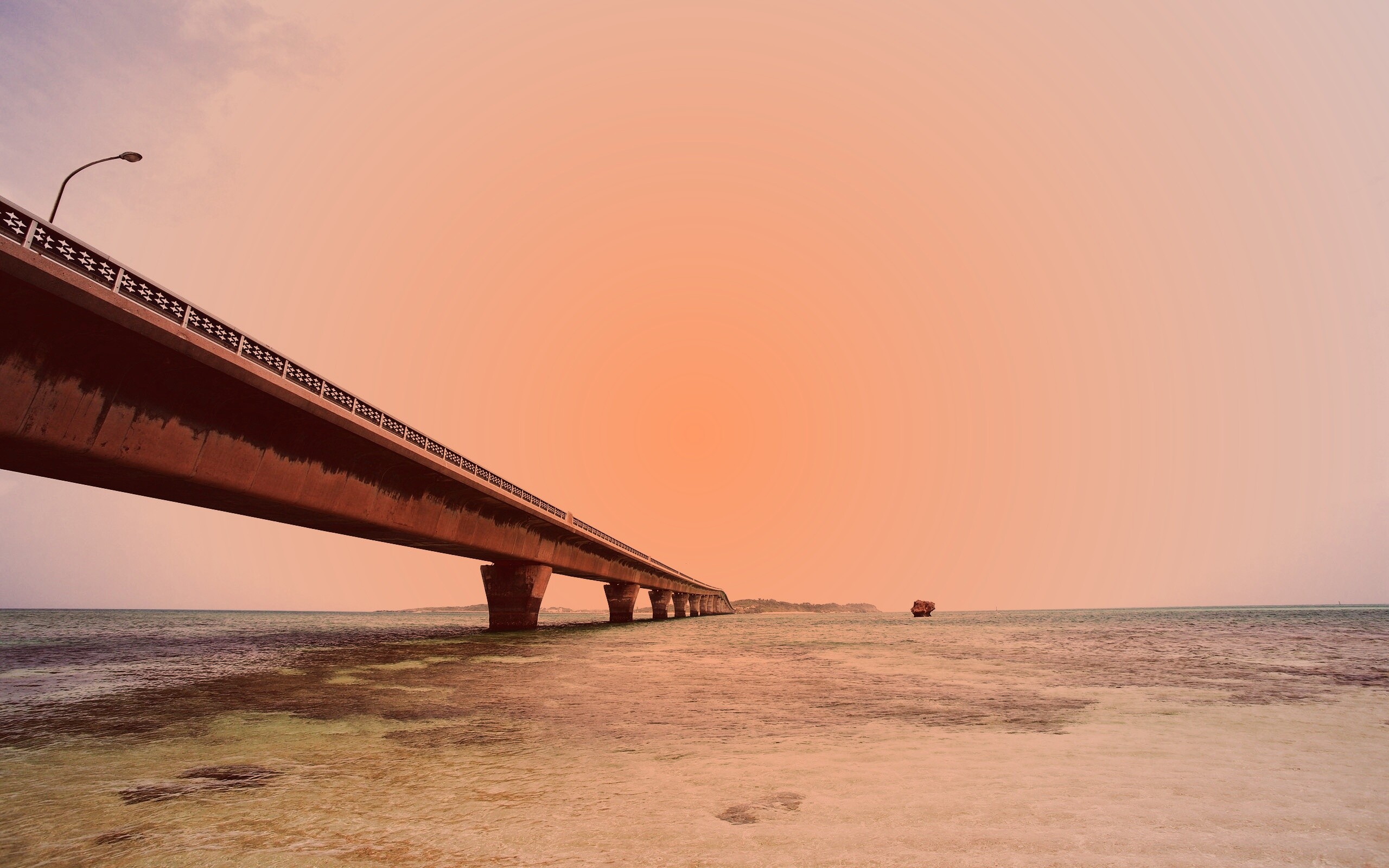 Мост до острова обои