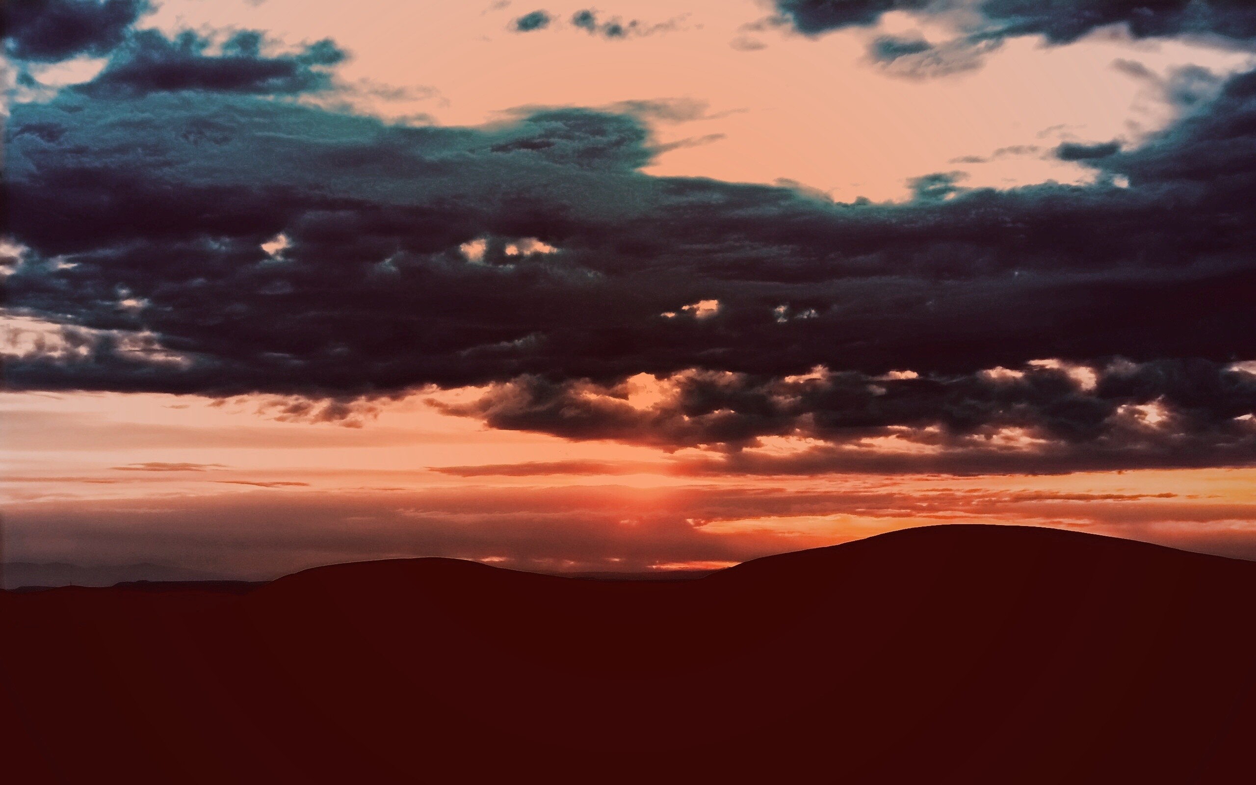 Небеса и тучи обои