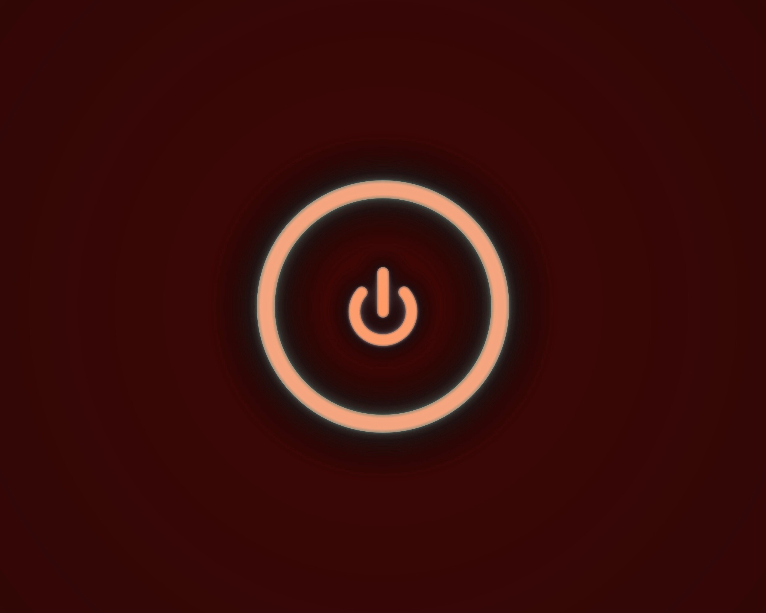 Горящая кнопка запуска обои