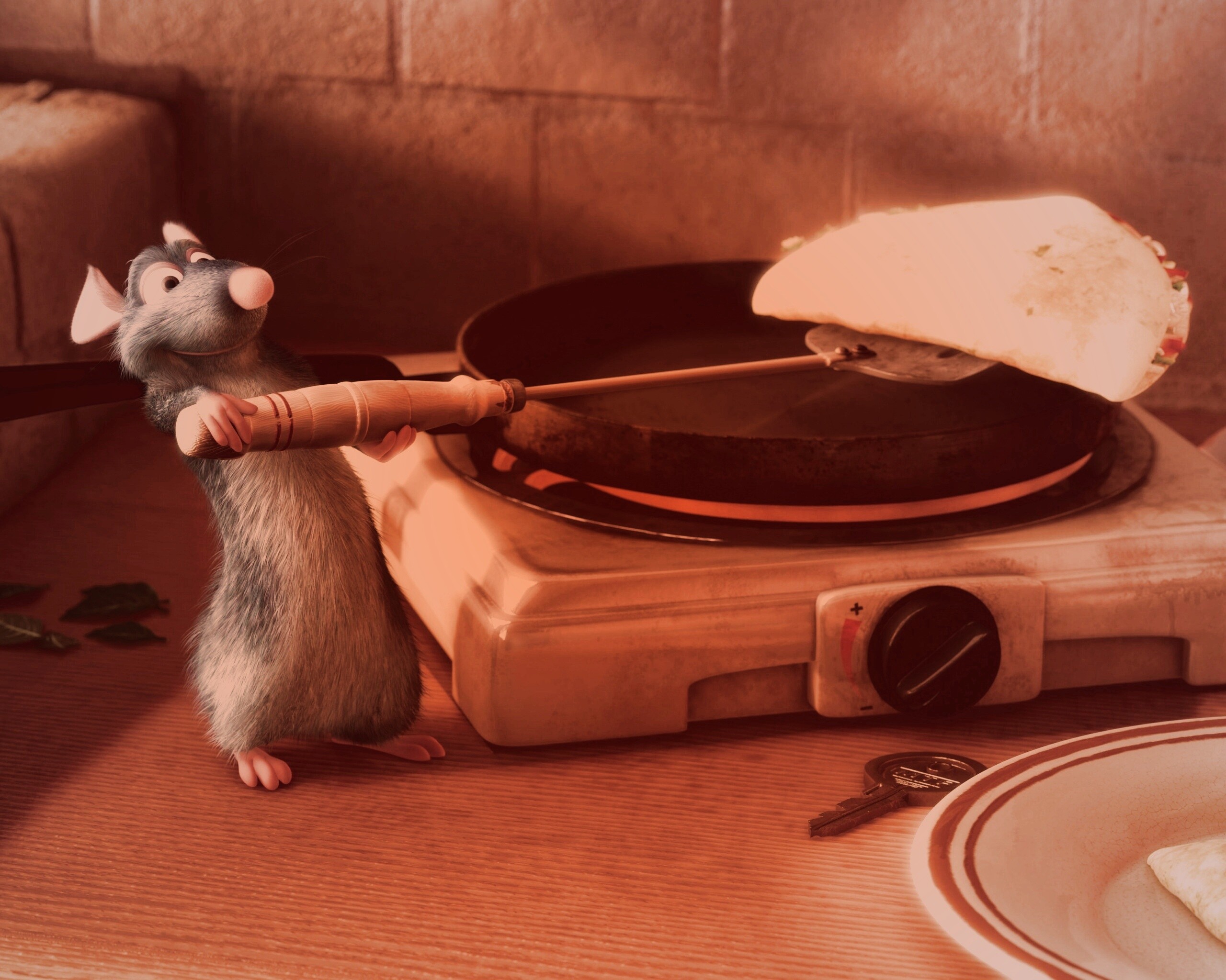 Рататуй у плиты обои