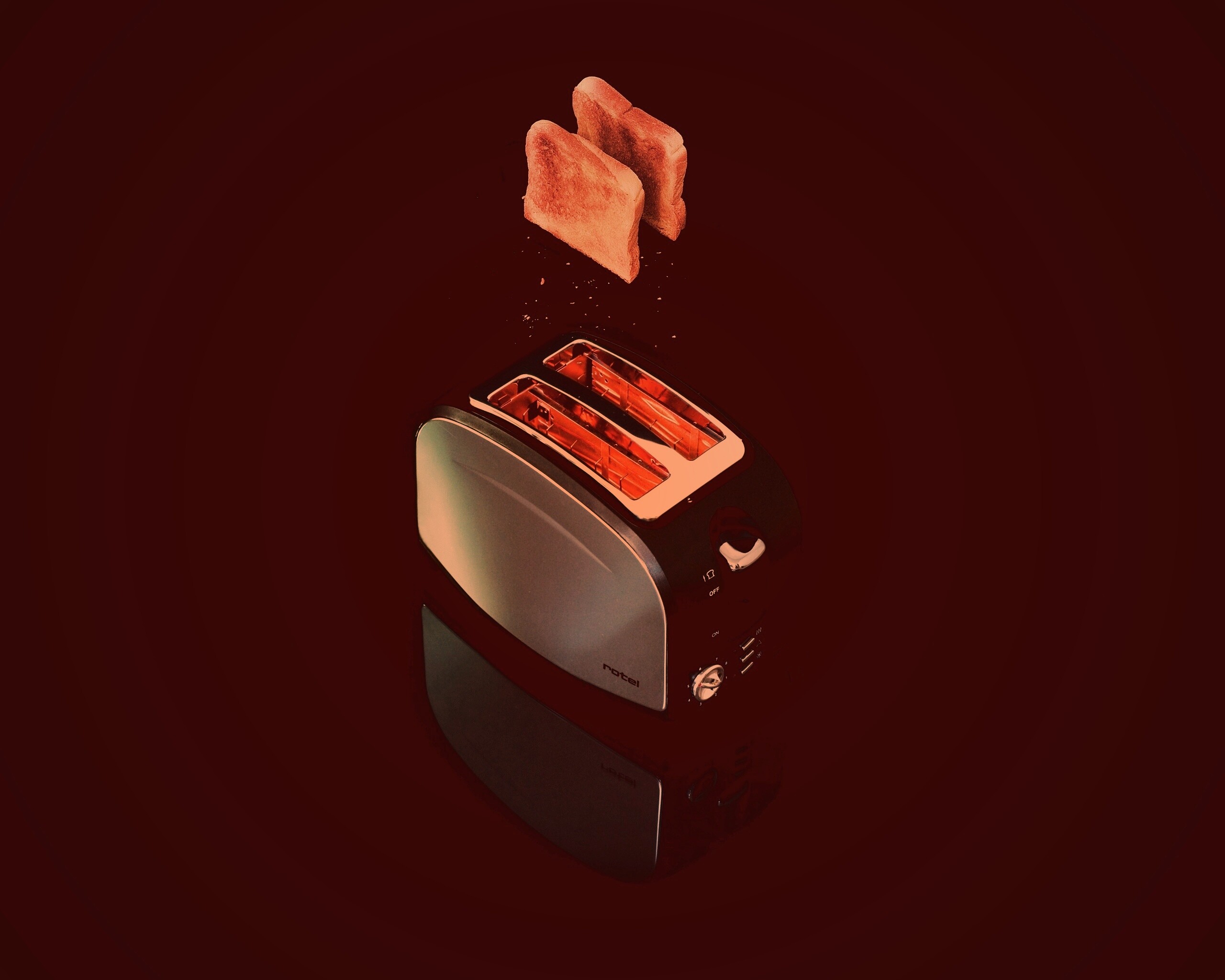 Выстрел из тостера обои