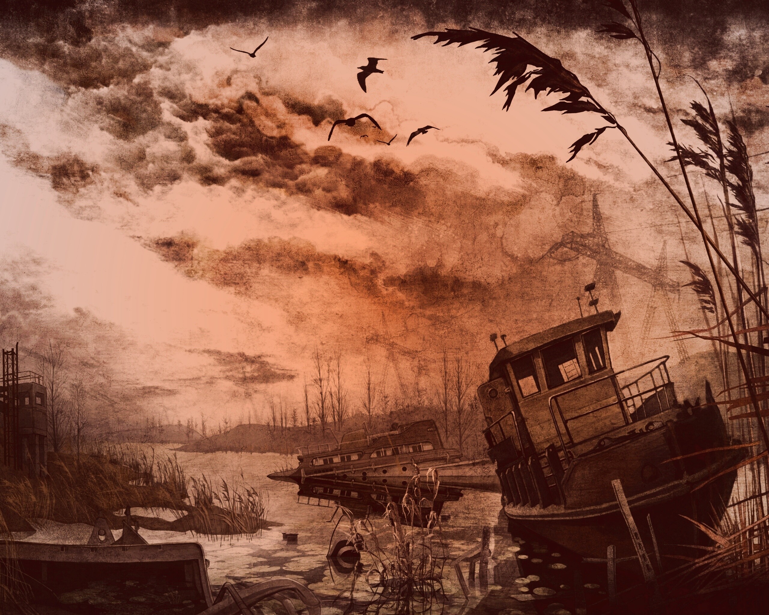 Вселенная сталкера обои