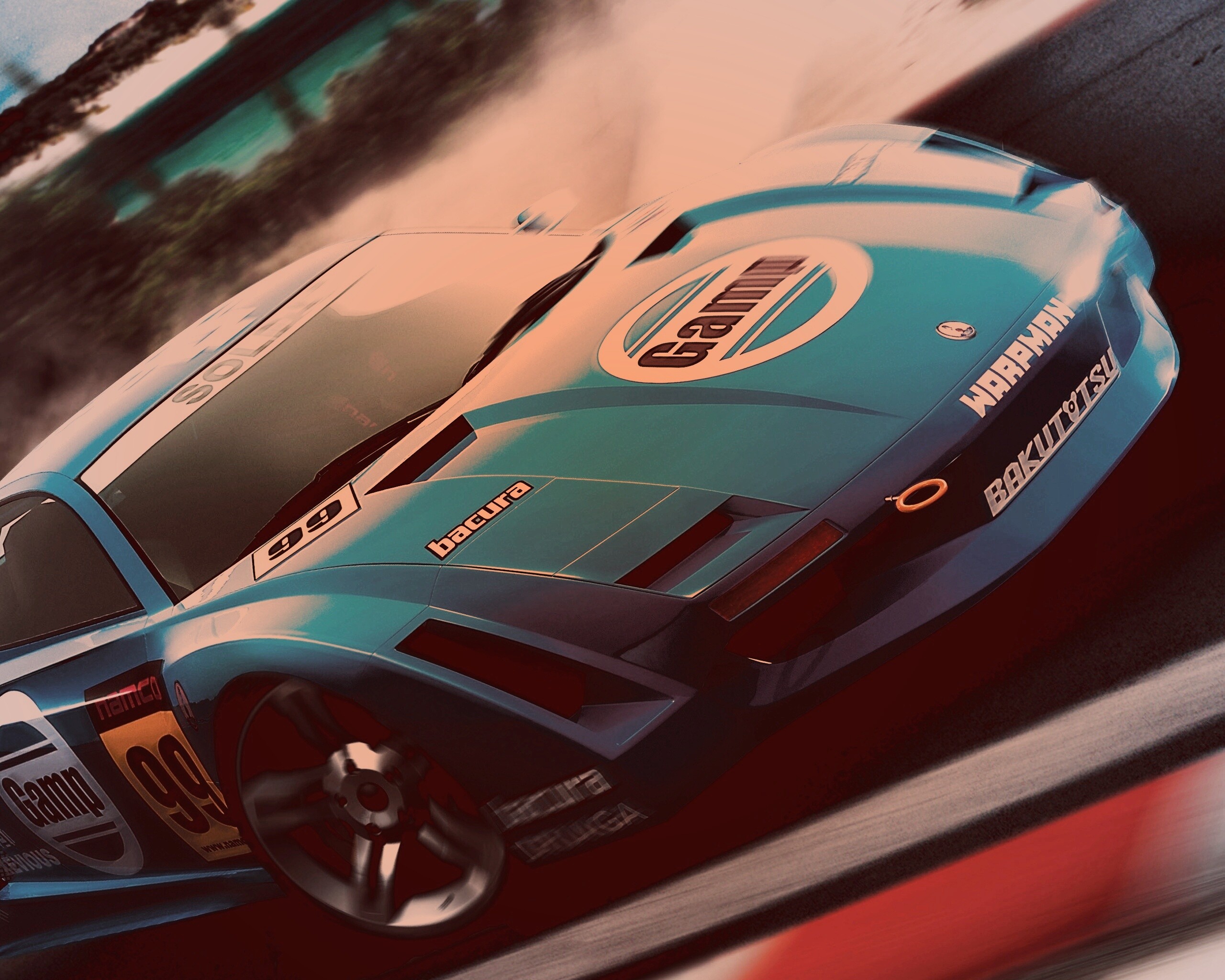 Гоночный автомобиль обои