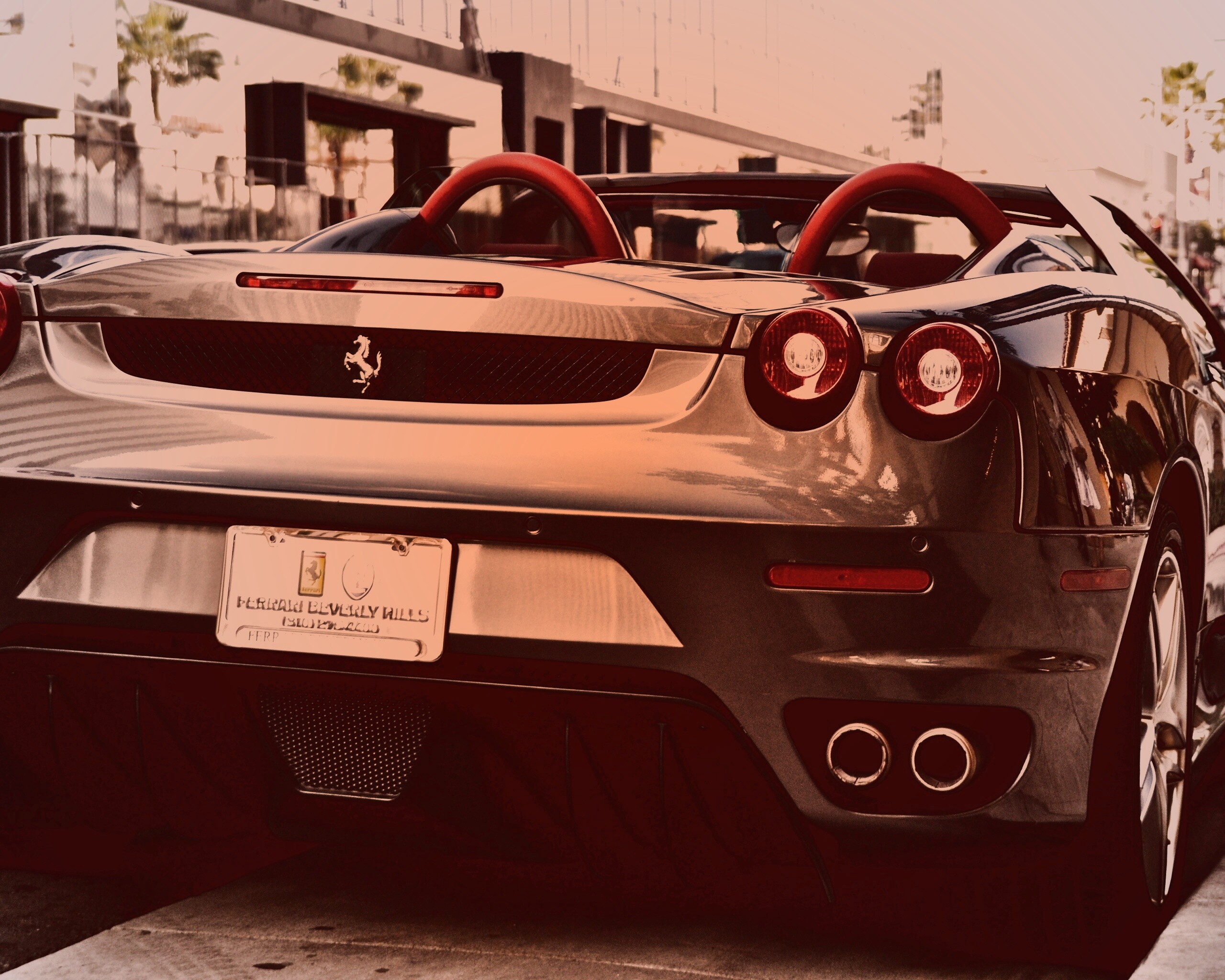 Феррари из Беверли Хиллс обои