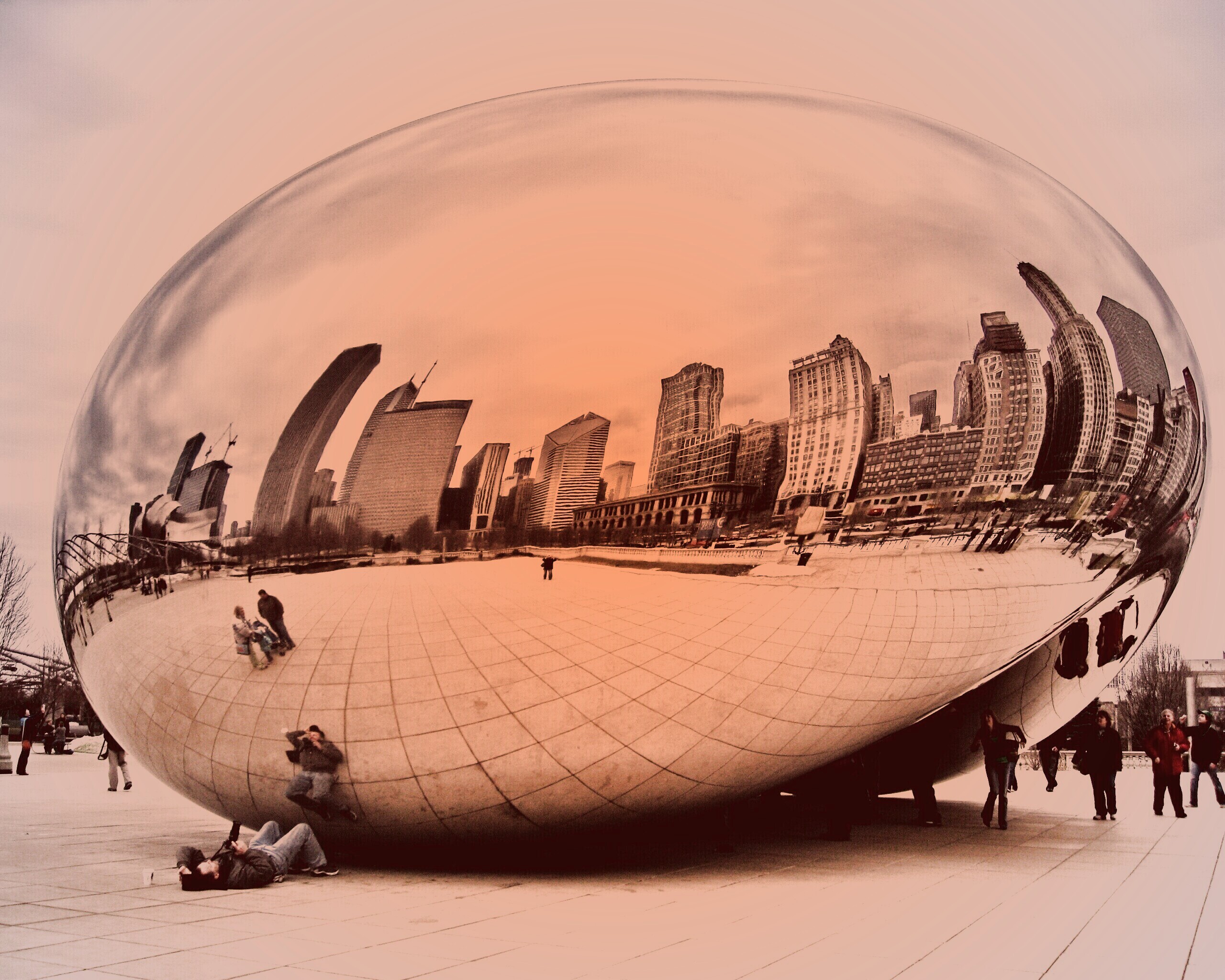 Облачные ворота обои