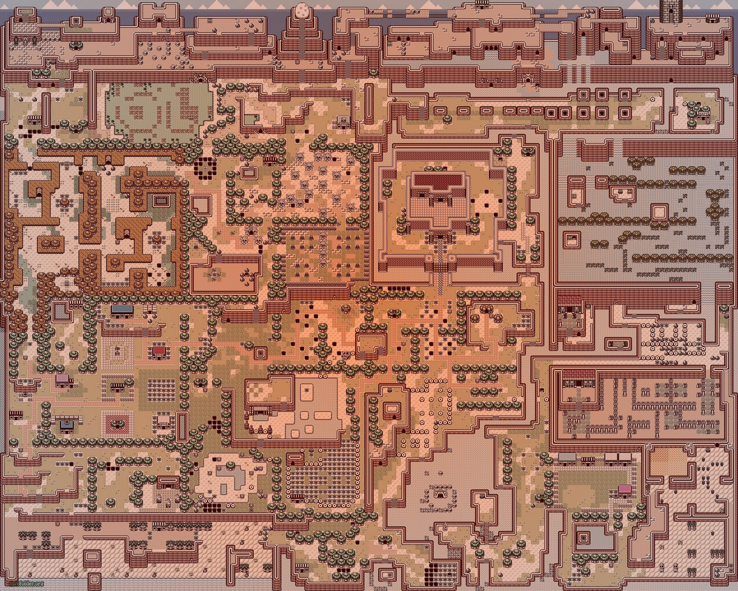 Пиксельный мир обои