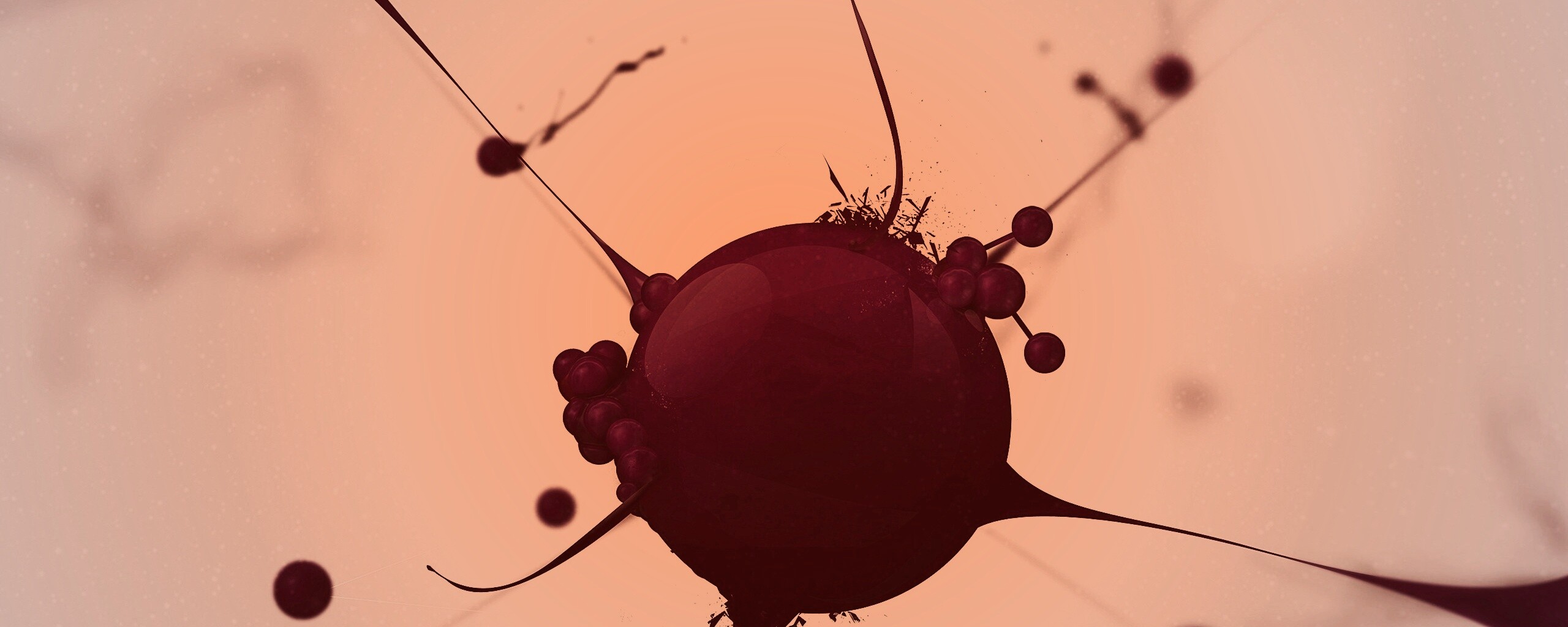 Клякса обои