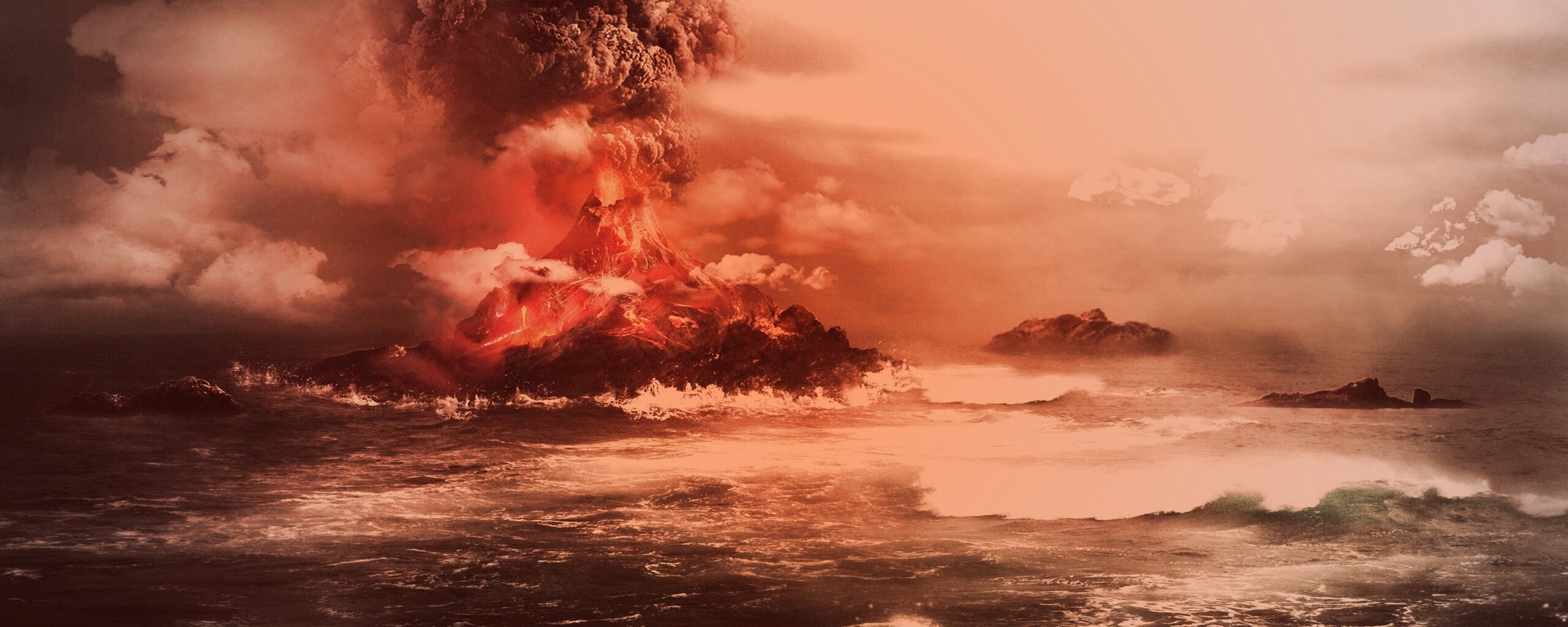 Вулкан обои