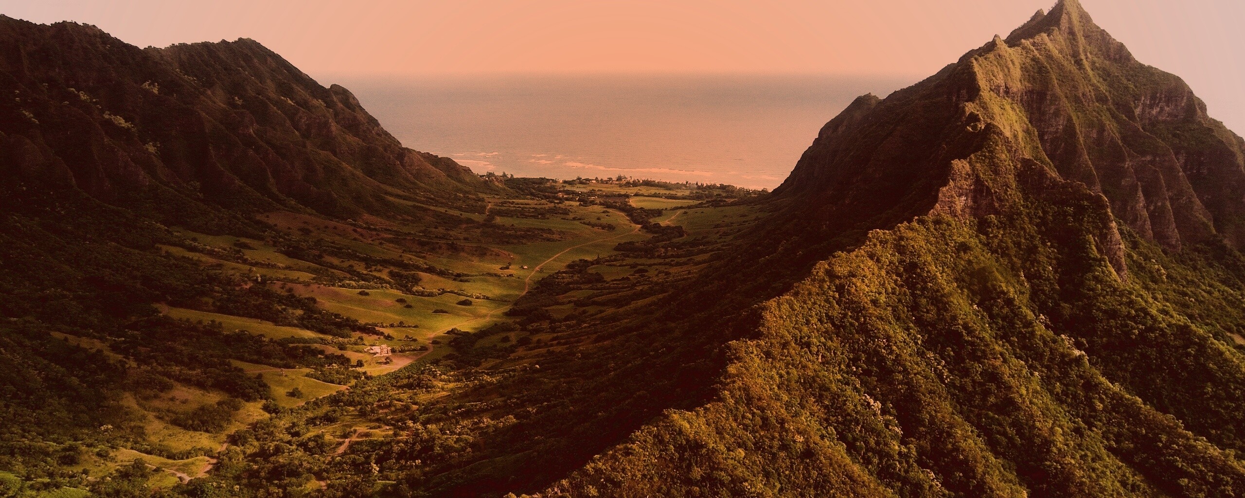 Горный хребет обои