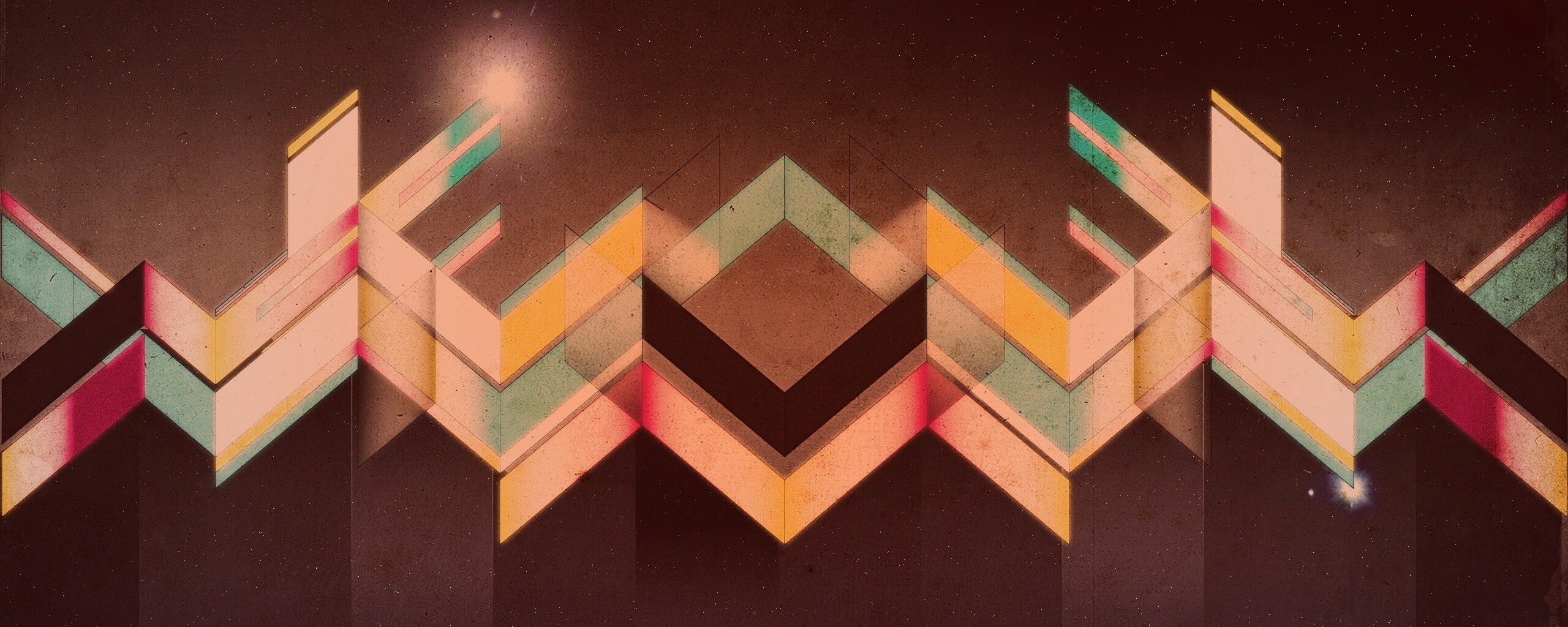 Кубический арт обои