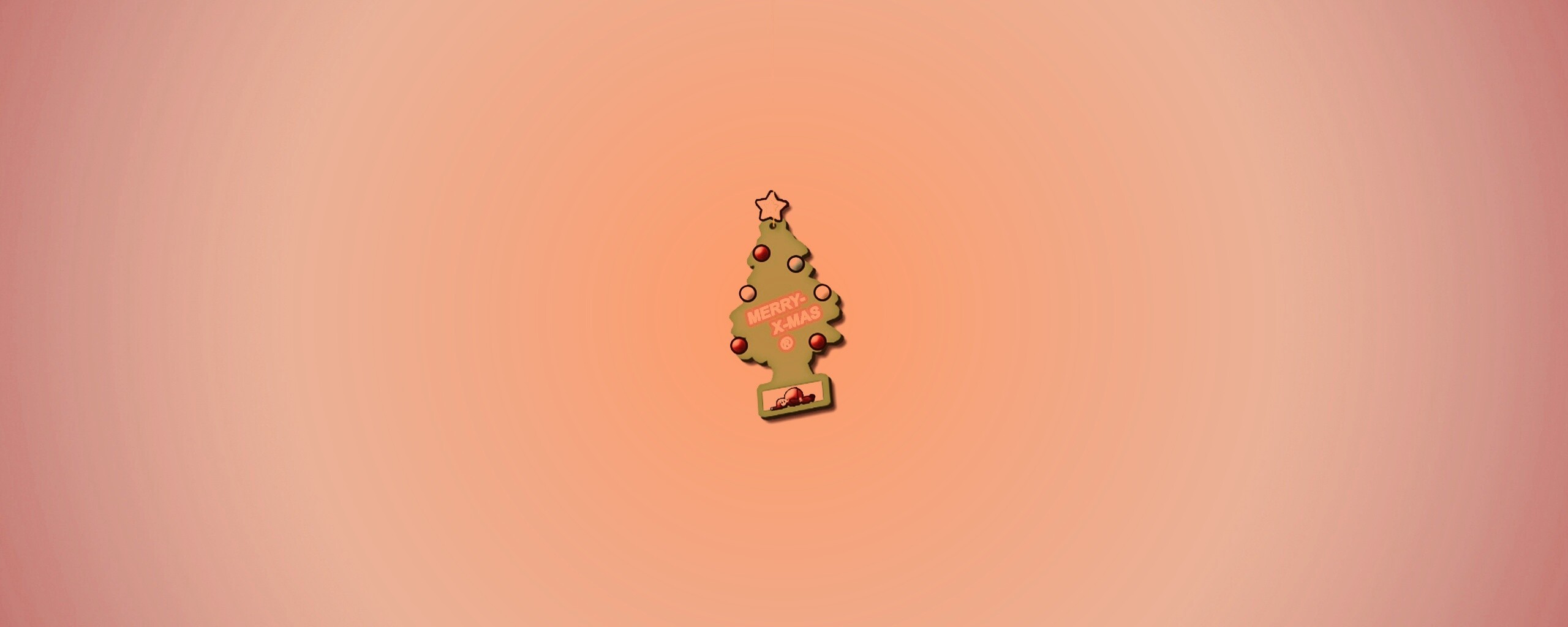 Автомобильны ароматизатор Merry x-mas обои