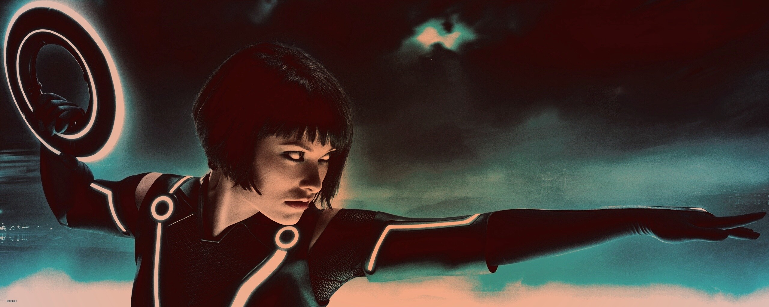 Оливия Уайлд в Трон: Наследие обои