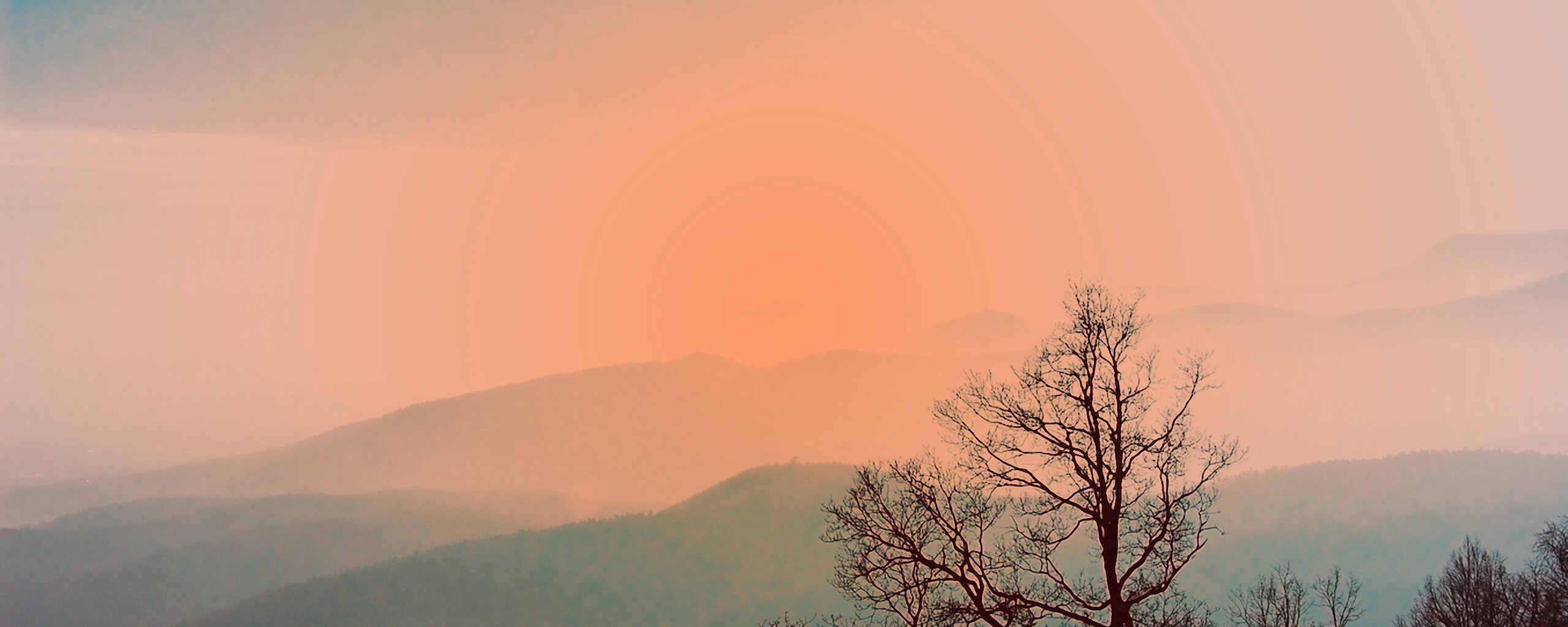 Голубые горы обои