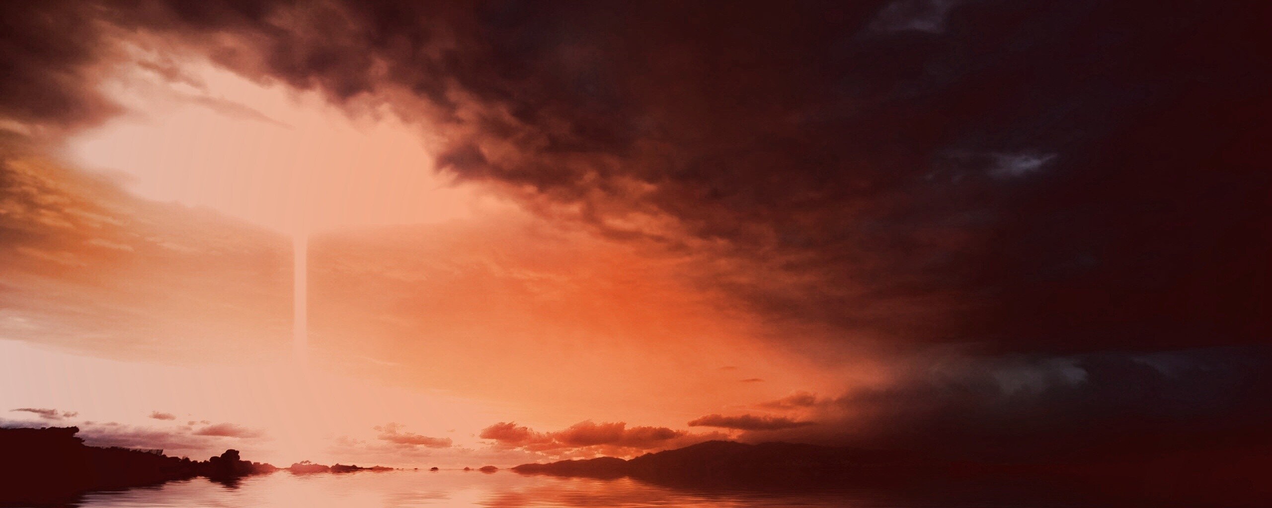 Луч с неба обои