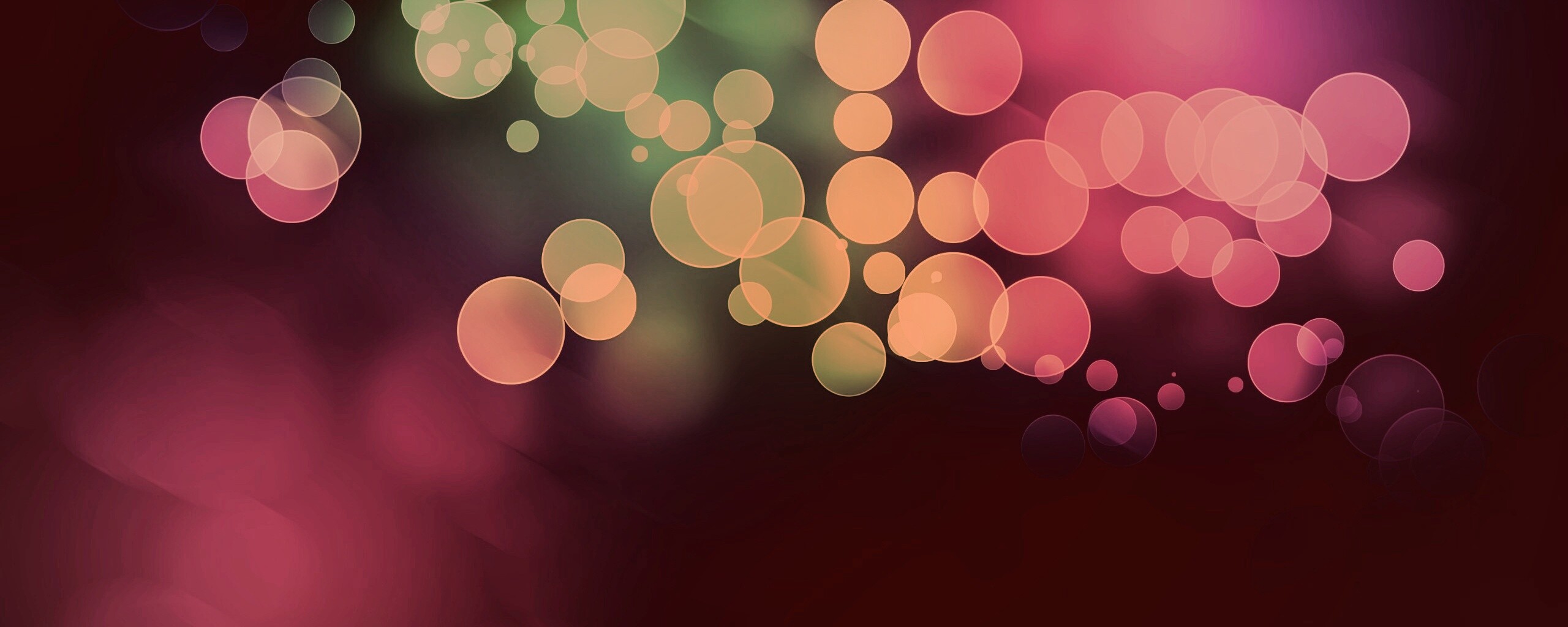 Разноцветные круги света обои