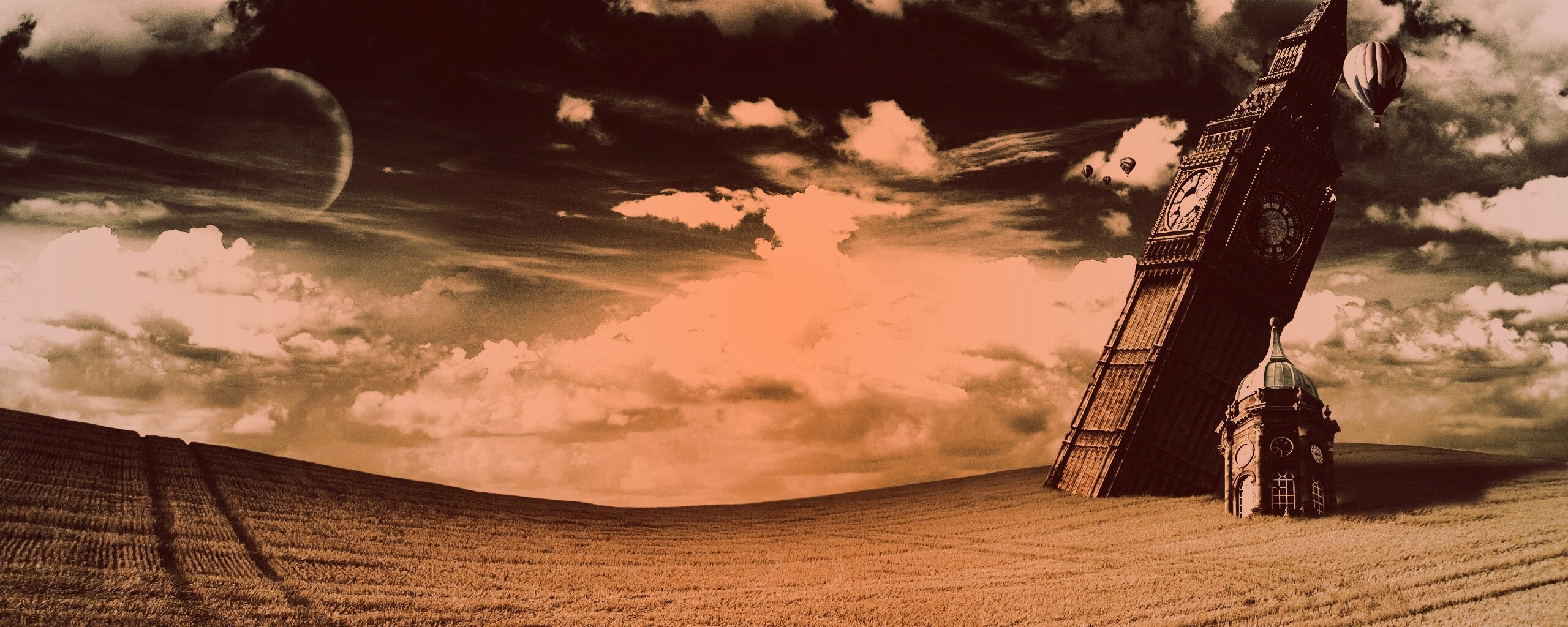 Лондон через тысячи лет обои