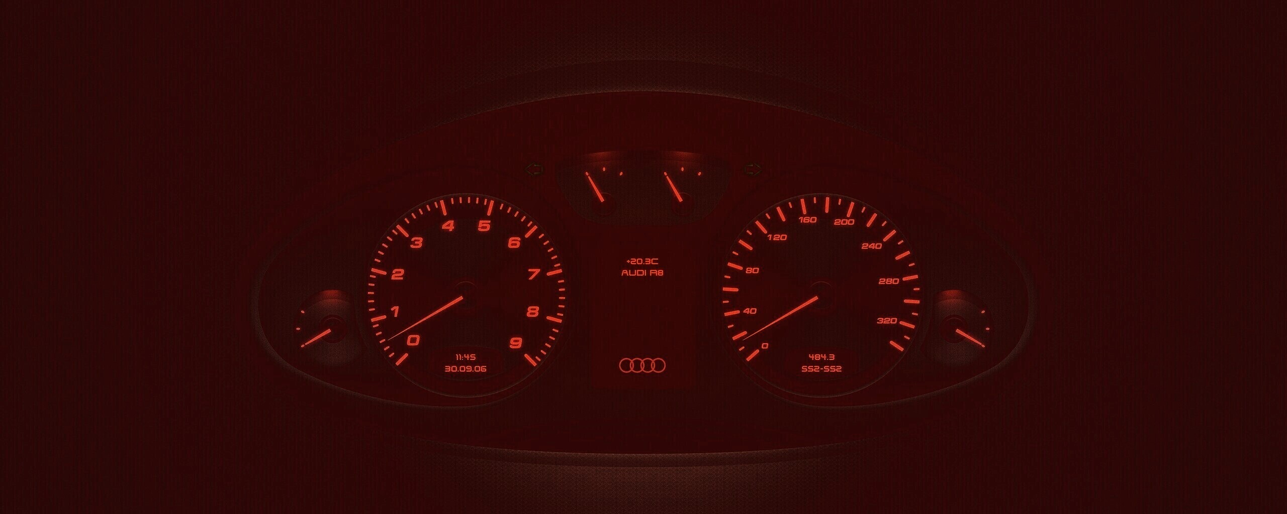 Приборная панель Audi обои